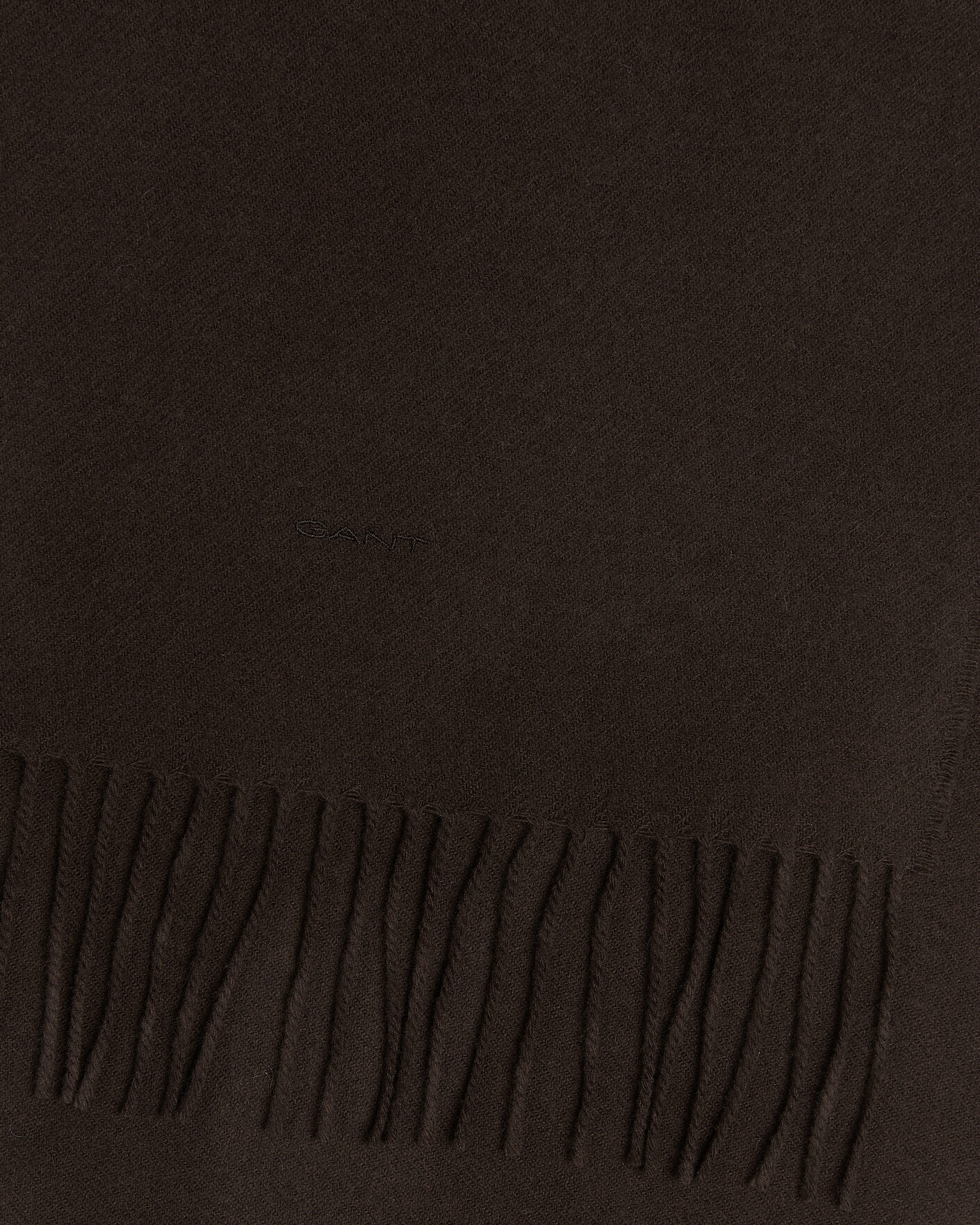 Uomini | Sciarpe | Gant | Wool Scarf Shadow Brown