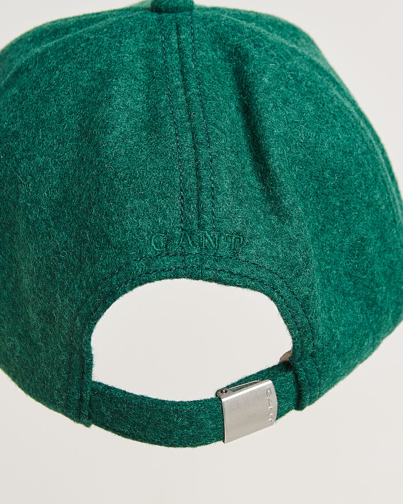 Uomini | Cappelli & Berretti | Gant | G Badge Wool Melton Cap Dark Emerald