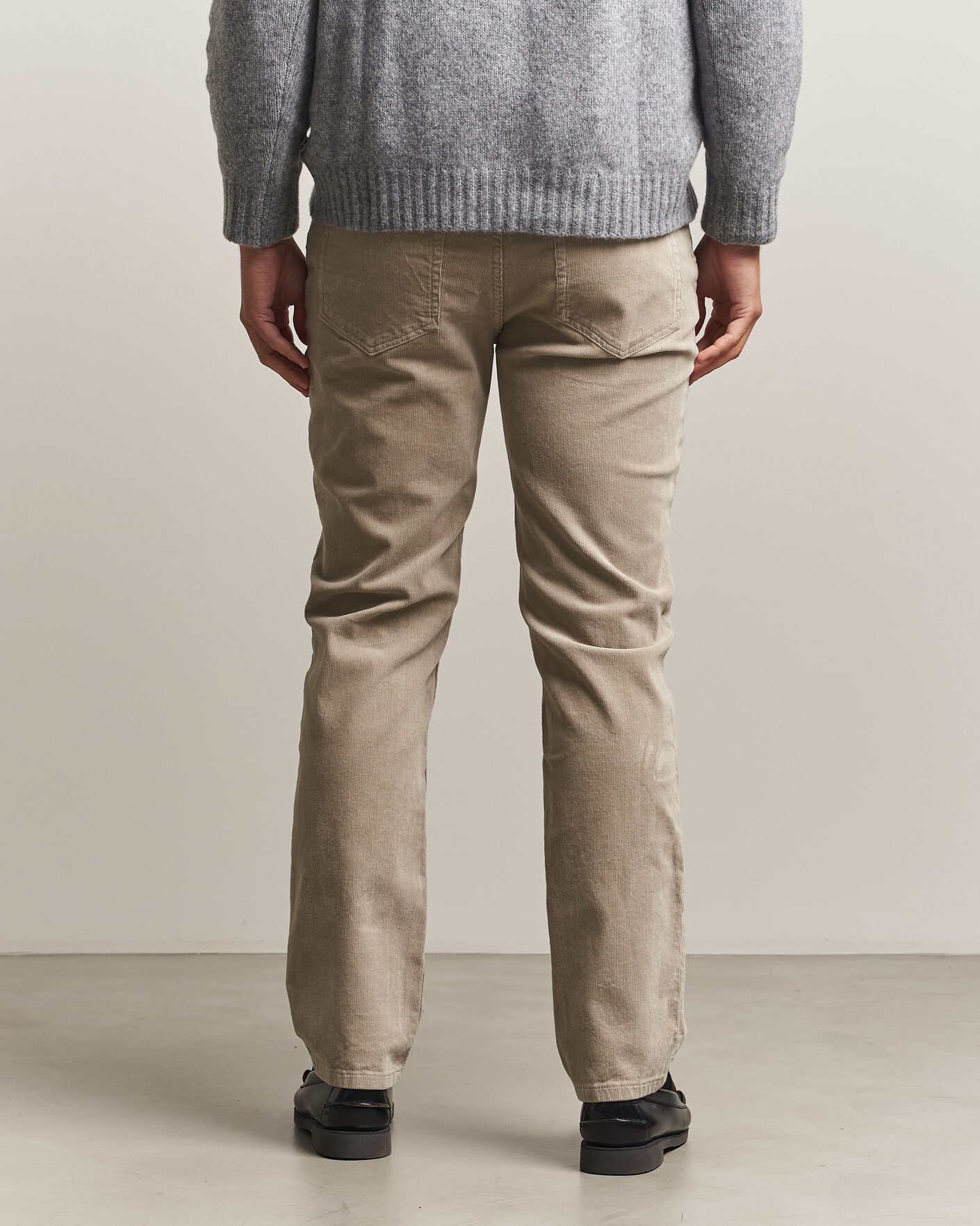 Uomini | Pantaloni | Gant | Regular Fit Corduroy 5-Pocket Pants Mist Taupe