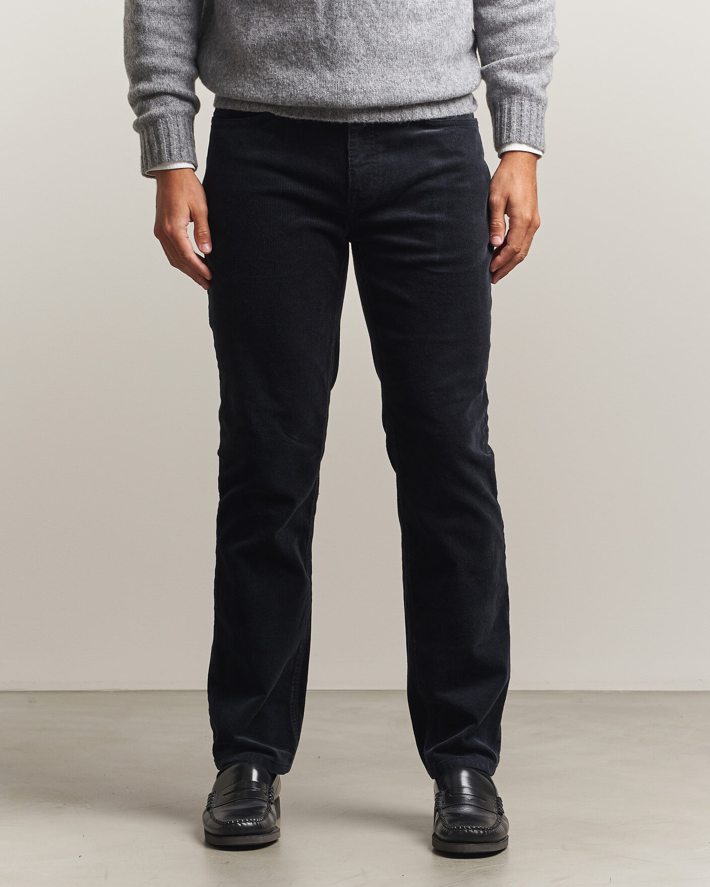 Uomini | Pantaloni | Gant | Regular Fit Corduroy 5-Pocket Pants Black