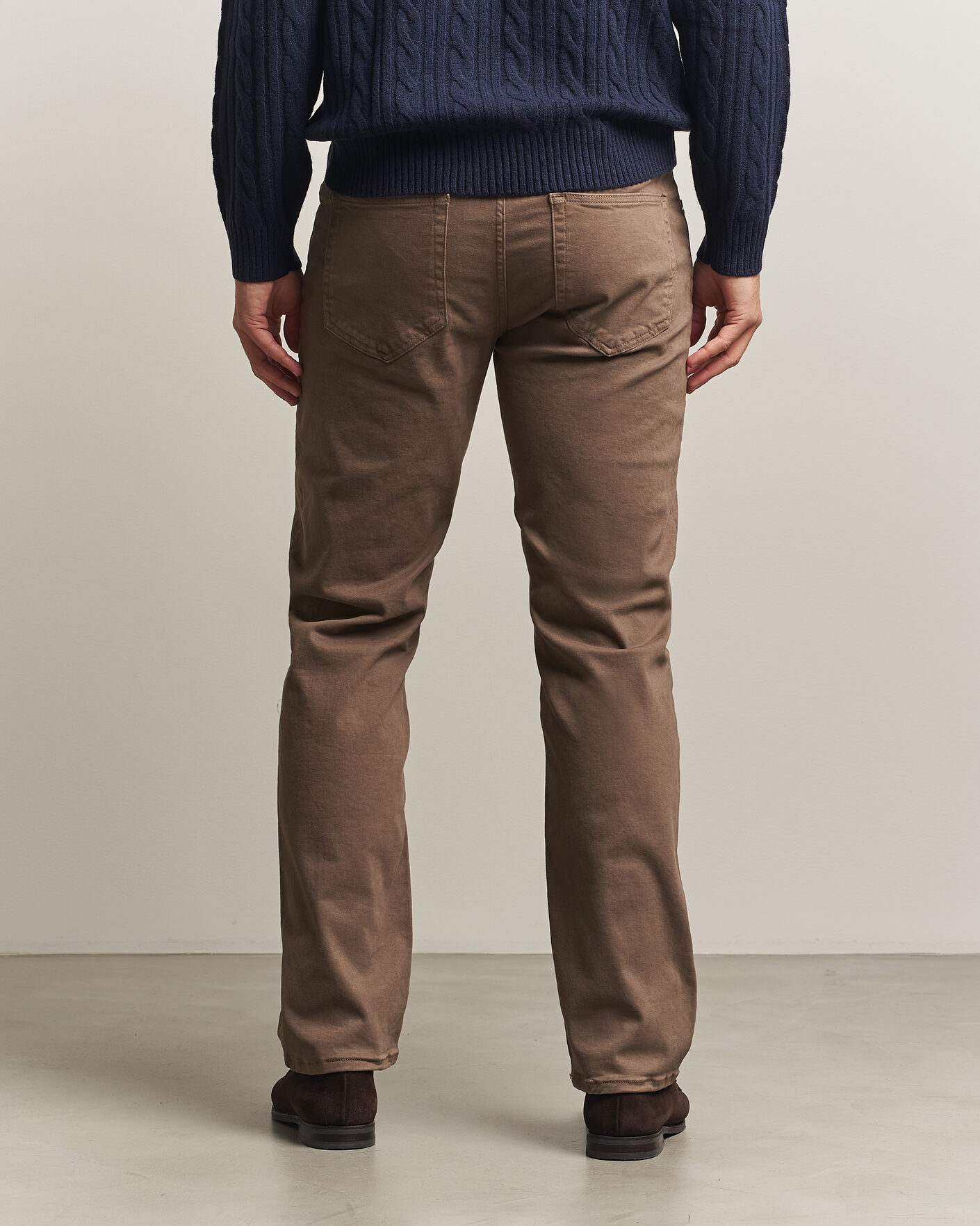 Uomini | Pantaloni | Gant | Regular Fit Moleskin 5-Pocket Pants Faded Taupe