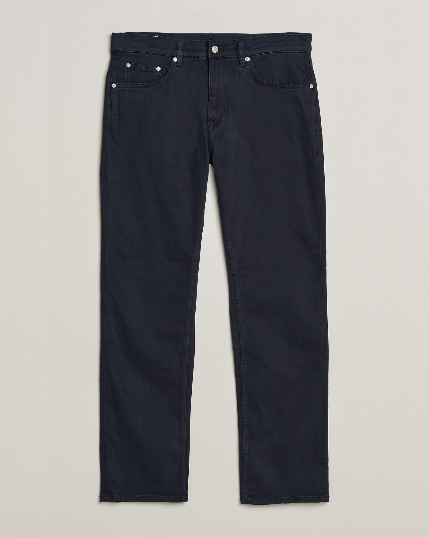 Uomini | Pantaloni | Gant | Regular Fit Moleskin 5-Pocket Pants Evening Blue
