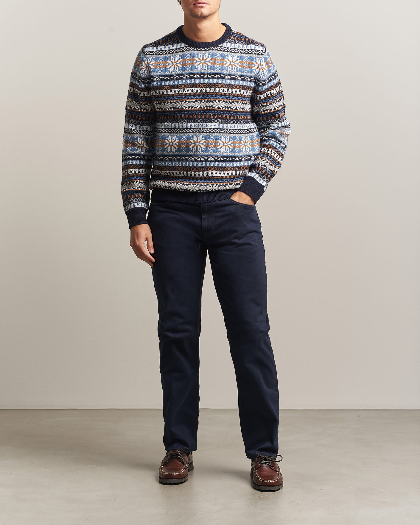 Uomini | Pantaloni | Gant | Regular Fit Moleskin 5-Pocket Pants Evening Blue