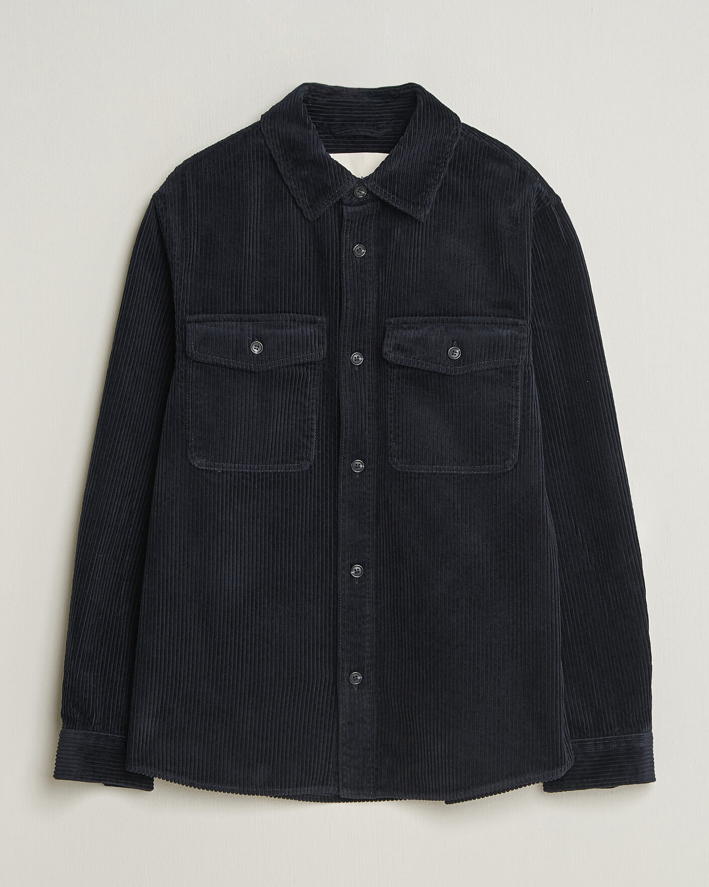 Uomini | Camicie | Gant | Regular Fit Corduroy Overshirt Evening Blue