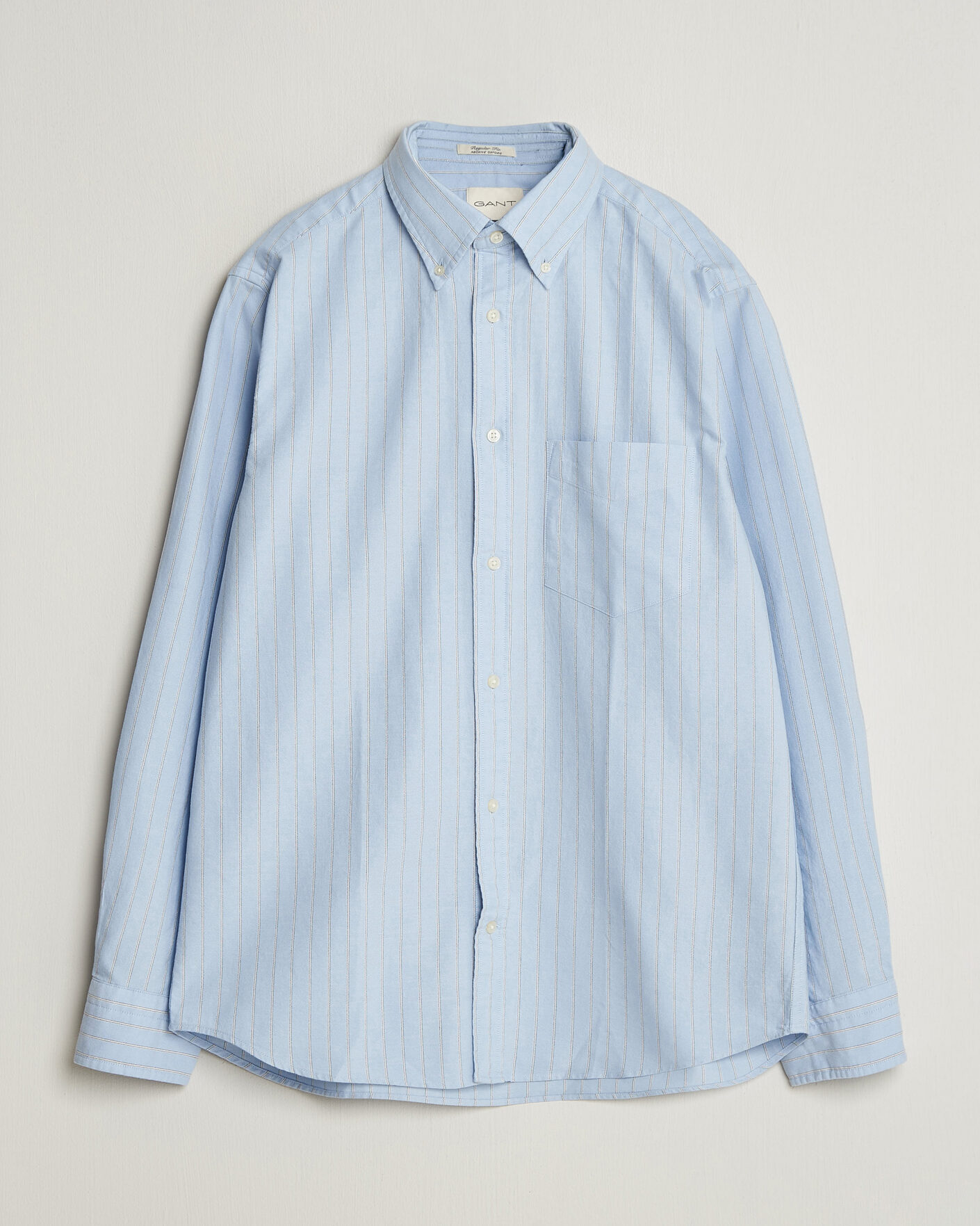 Uomini | Camicie | Gant | Regular Fit Archive Oxford Striped Shirt Clear Sky