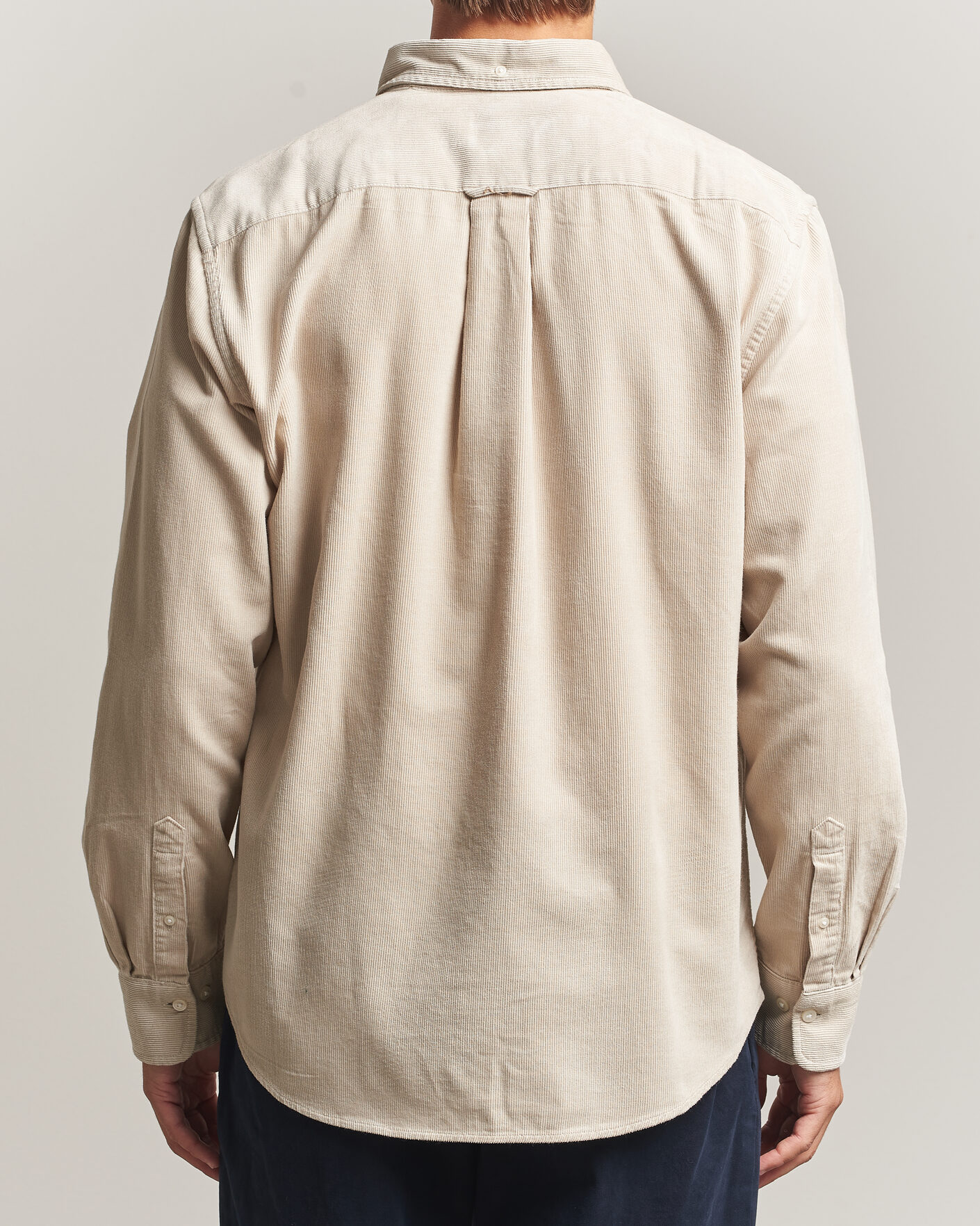 Uomini | Camicie | Gant | Regular Fit Corduroy Shirt Clay Beige