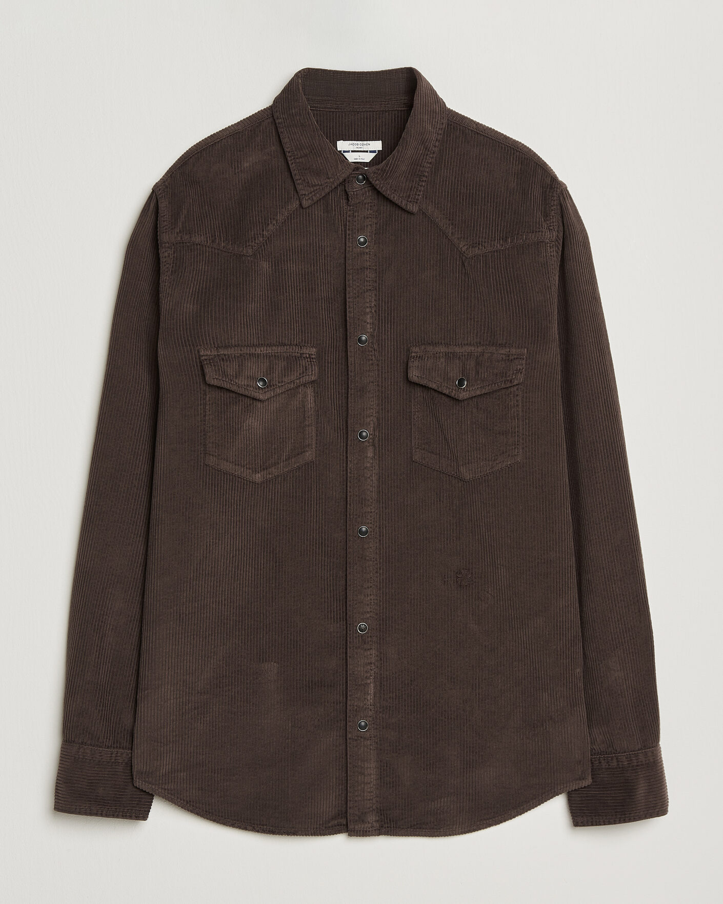 Uomini | Camicie | Jacob Cohën | Cord Pocket Overshirt Brown