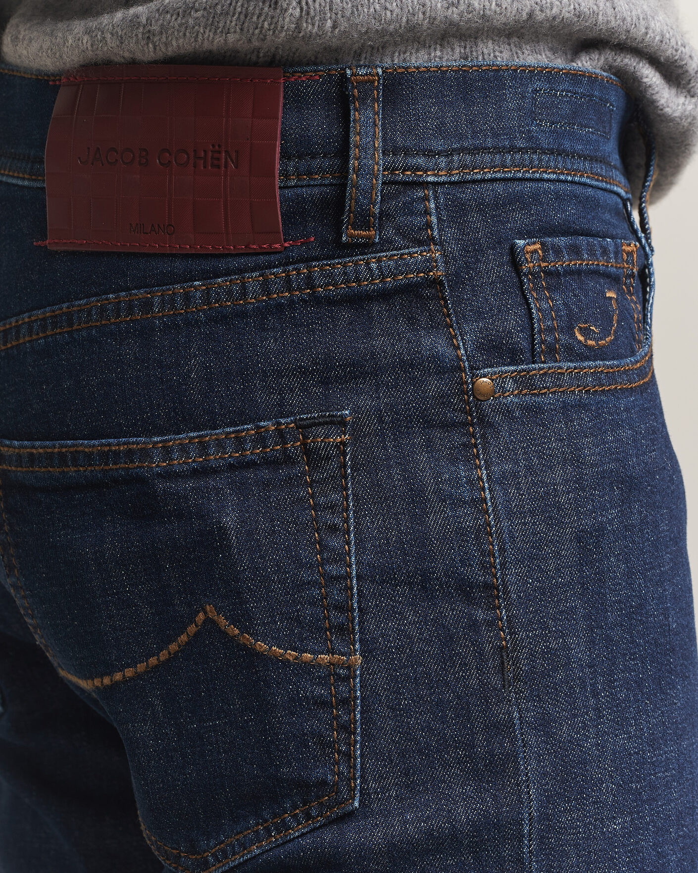 Uomini | Jeans | Jacob Cohën | Edos Regular Straight Fit Jeans Dark Blue