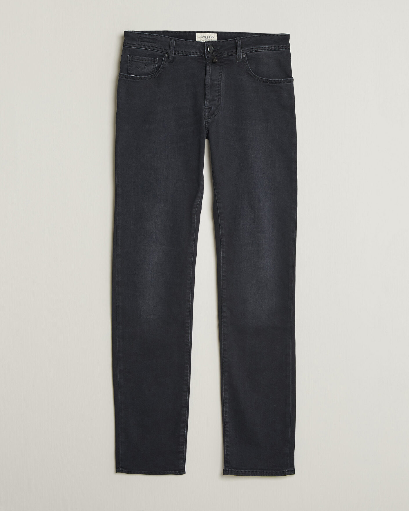 Uomini | Jeans | Jacob Cohën | Bard Slim Fit Stretch Jeans Washed Black