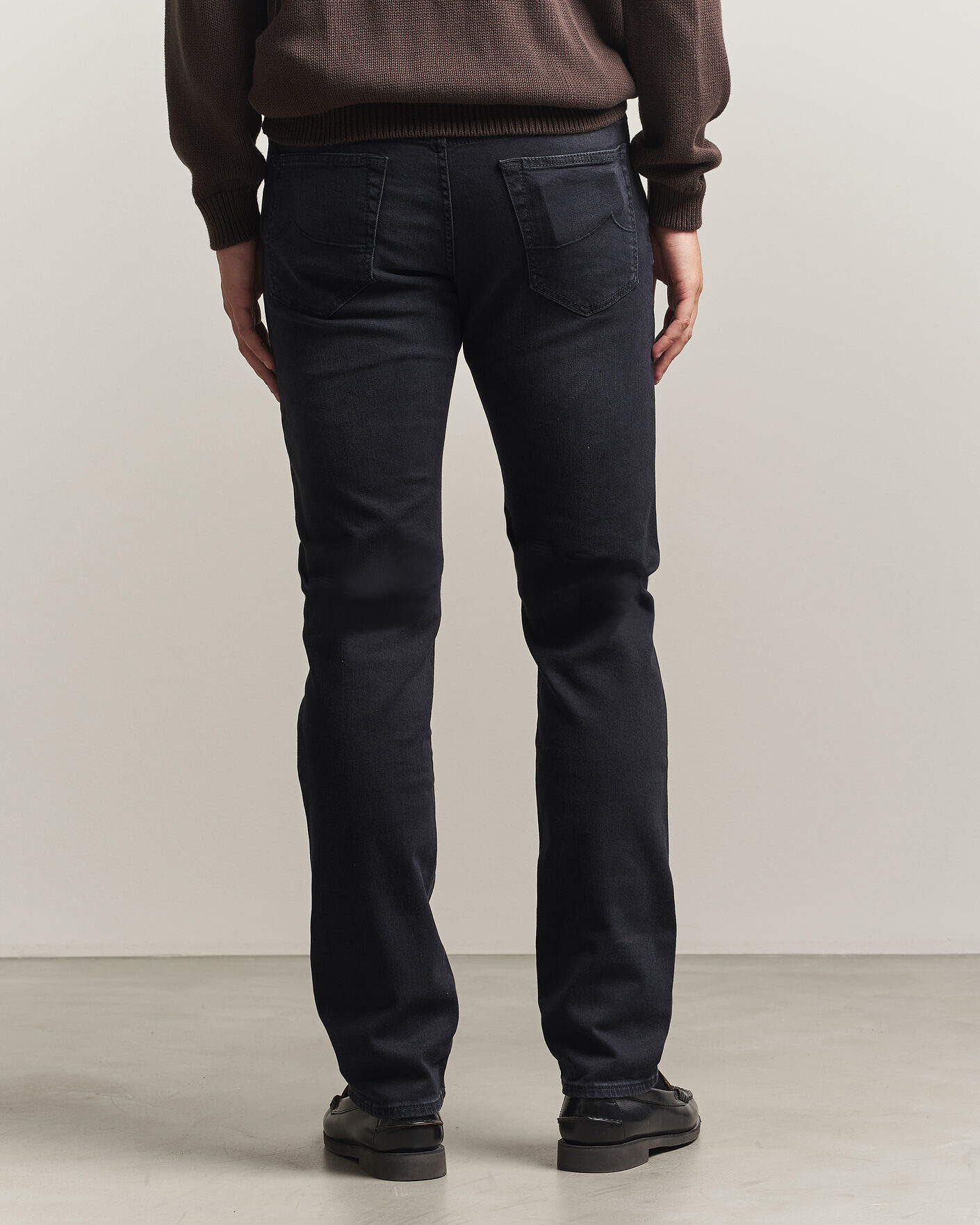 Uomini | Jeans | Jacob Cohën | Bard Slim Fit Stretch Jeans Washed Black