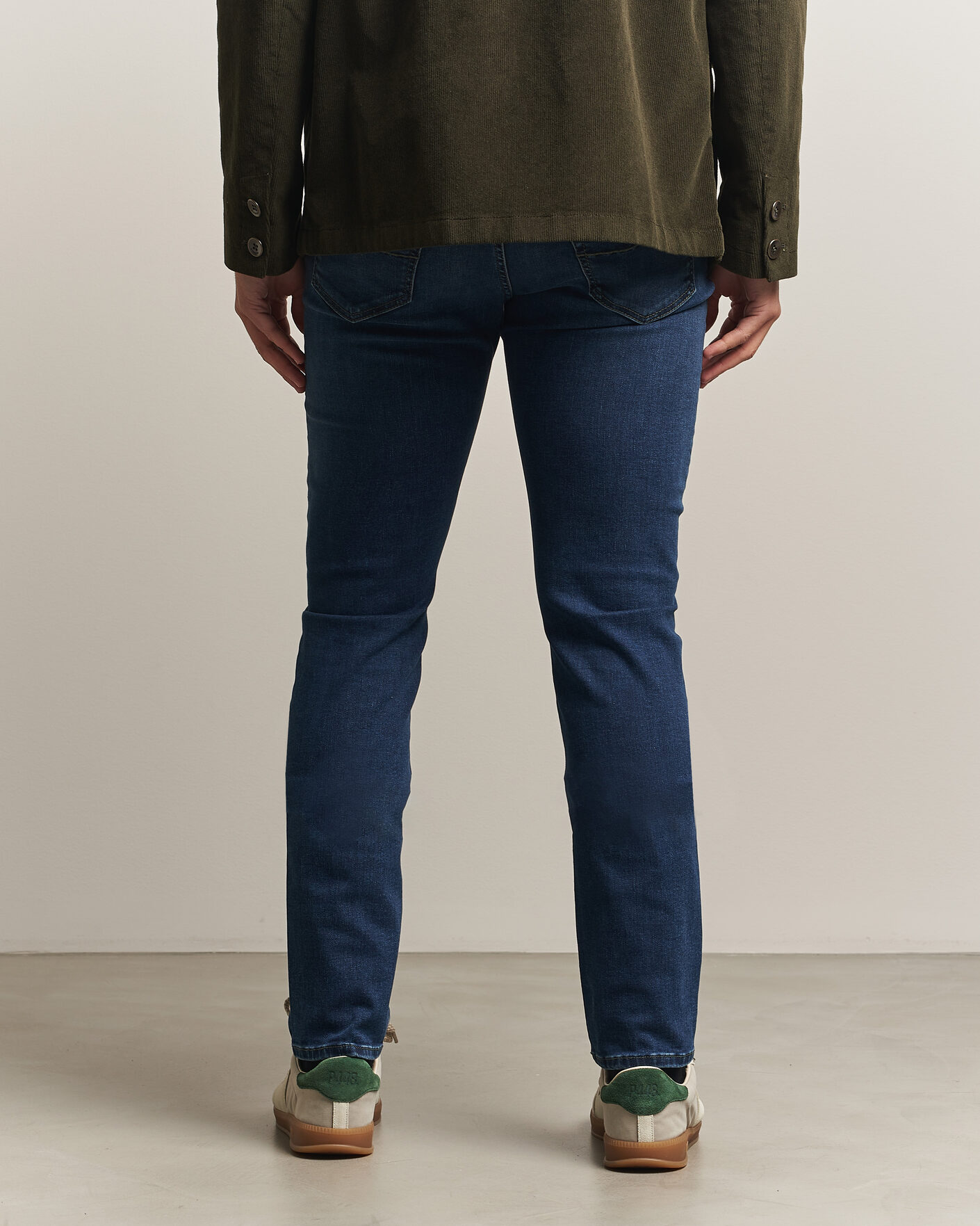 Uomini | Jeans | Jacob Cohën | Bard Slim Fit Stretch Jeans Mid Blue
