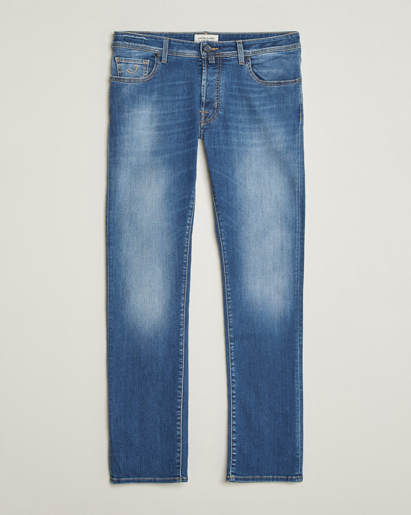 Uomini | Jeans | Jacob Cohën | Bard Slim Fit Stretch Jeans Light Blue