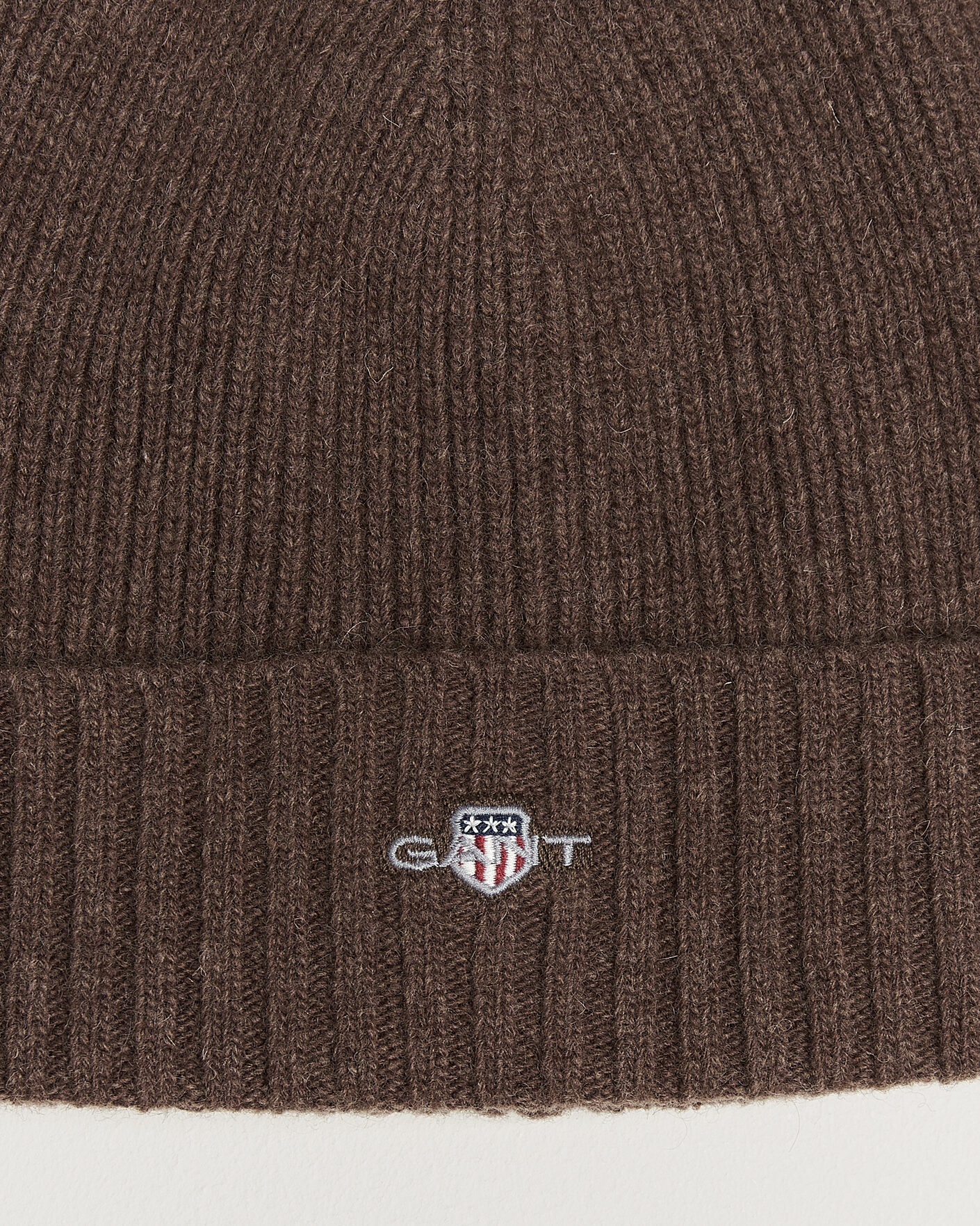 Uomini | Berretti | Gant | Wool Beanie Shadow Brown