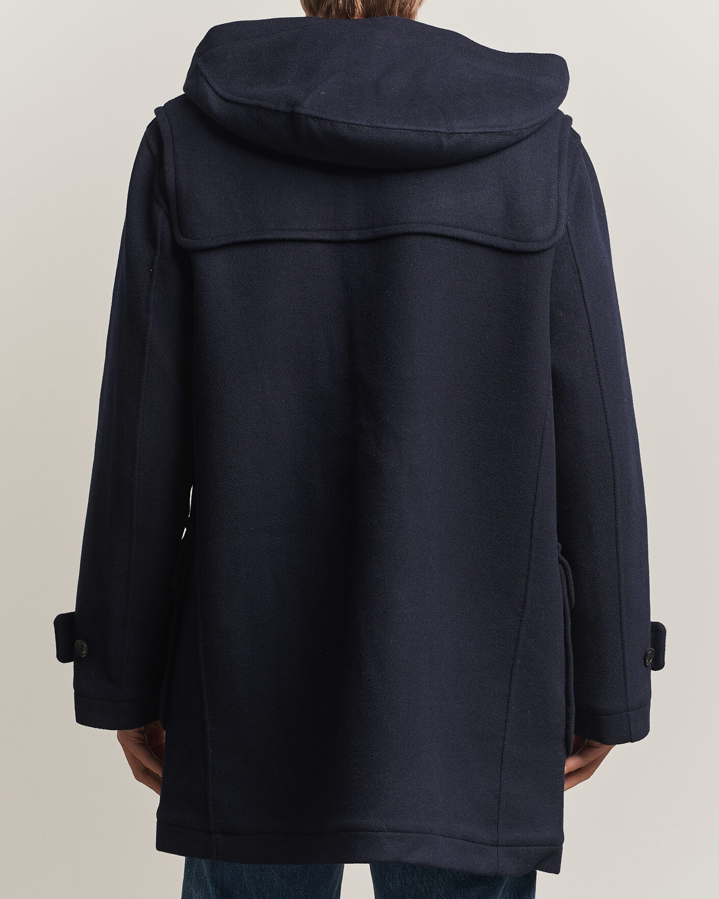 Uomini | Giacche | Gant | Classic Wool Duffle Coat Evening Blue