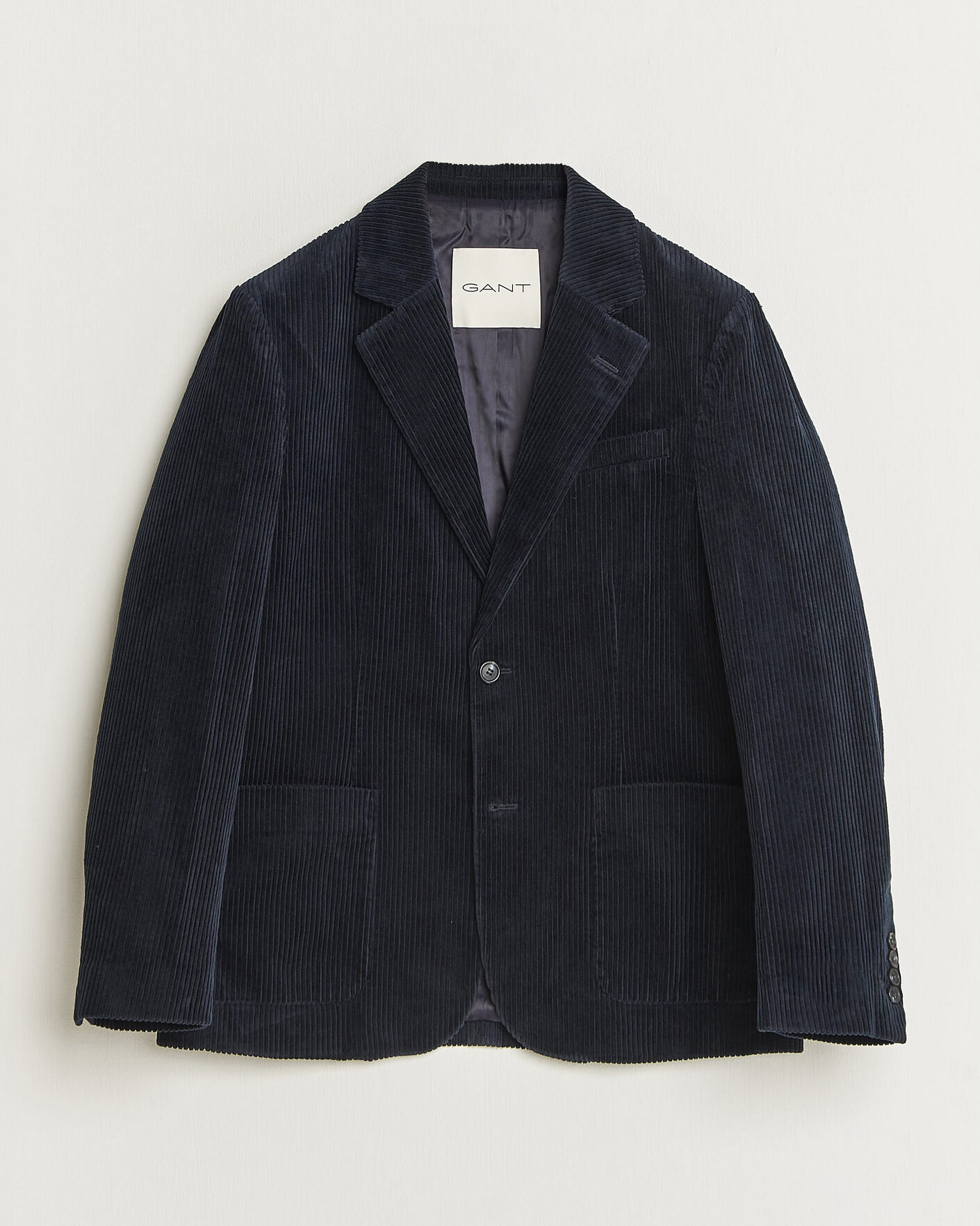 Uomini | Blazers | Gant | Corduroy Blazer Evening Blue