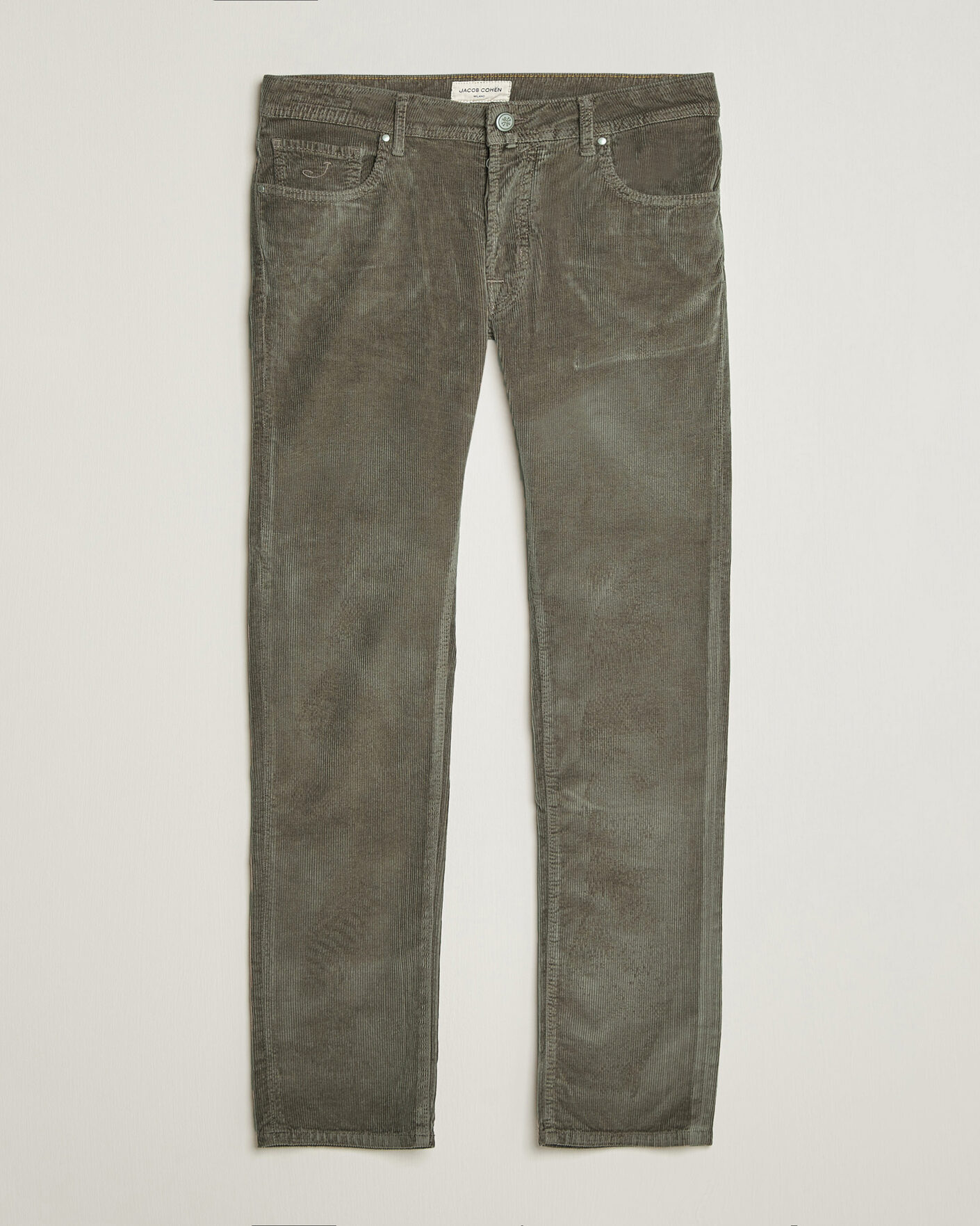 Uomini | Pantaloni | Jacob Cohën | Bard 5-Pocket Medium Corduroy Trousers Taupe