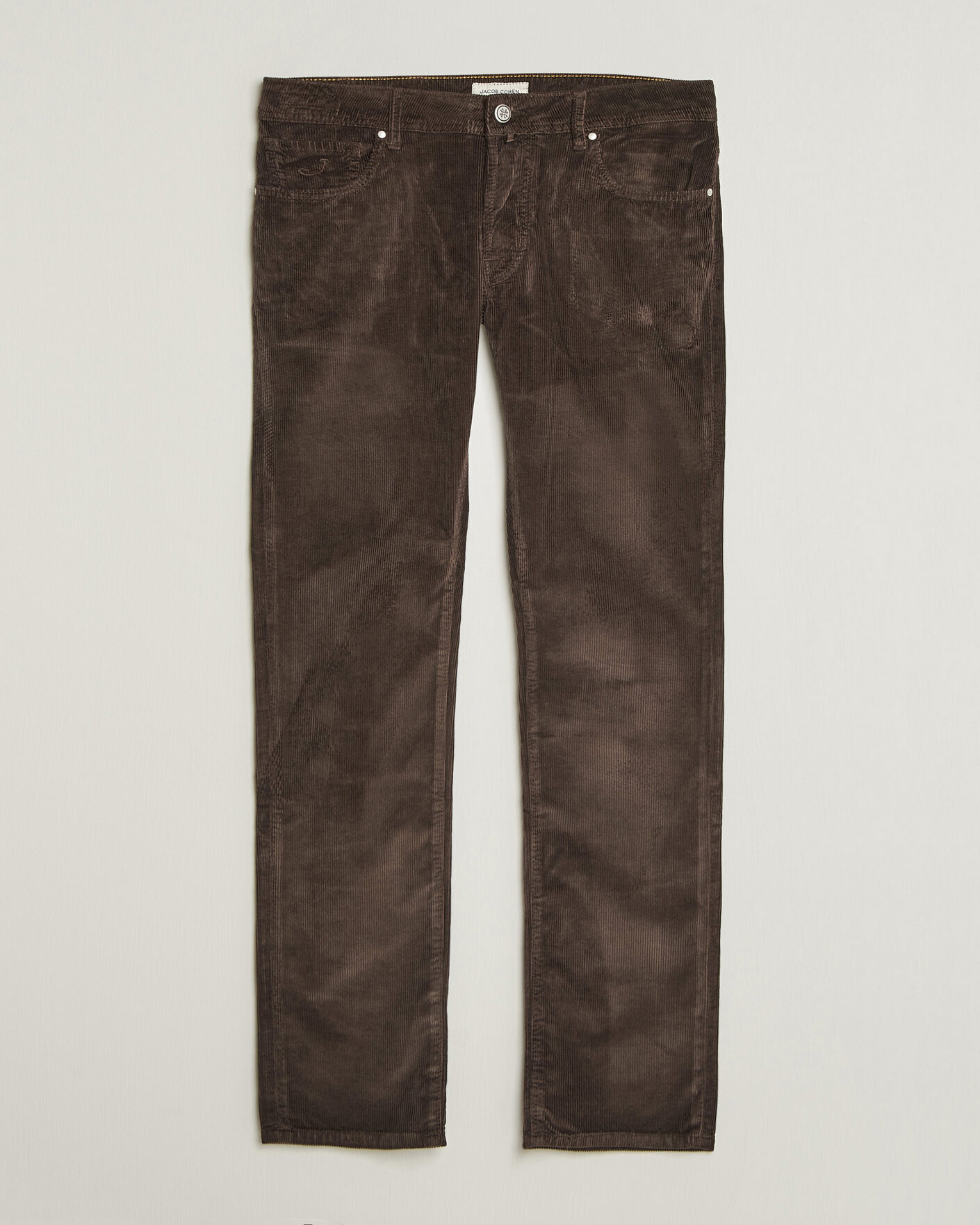 Uomini | Pantaloni | Jacob Cohën | Bard 5-Pocket Medium Corduroy Trousers Brown