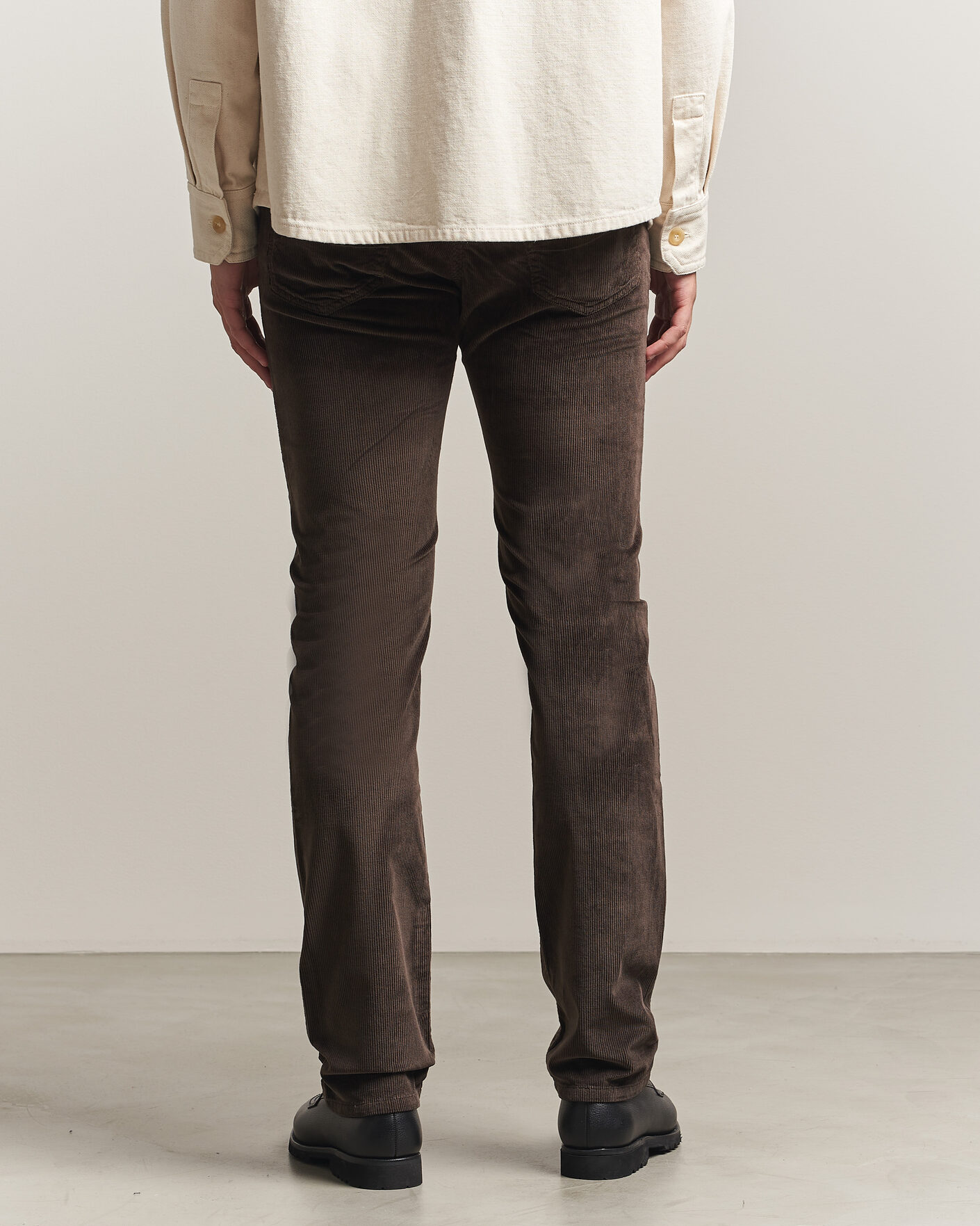 Uomini | Pantaloni | Jacob Cohën | Bard 5-Pocket Medium Corduroy Trousers Brown