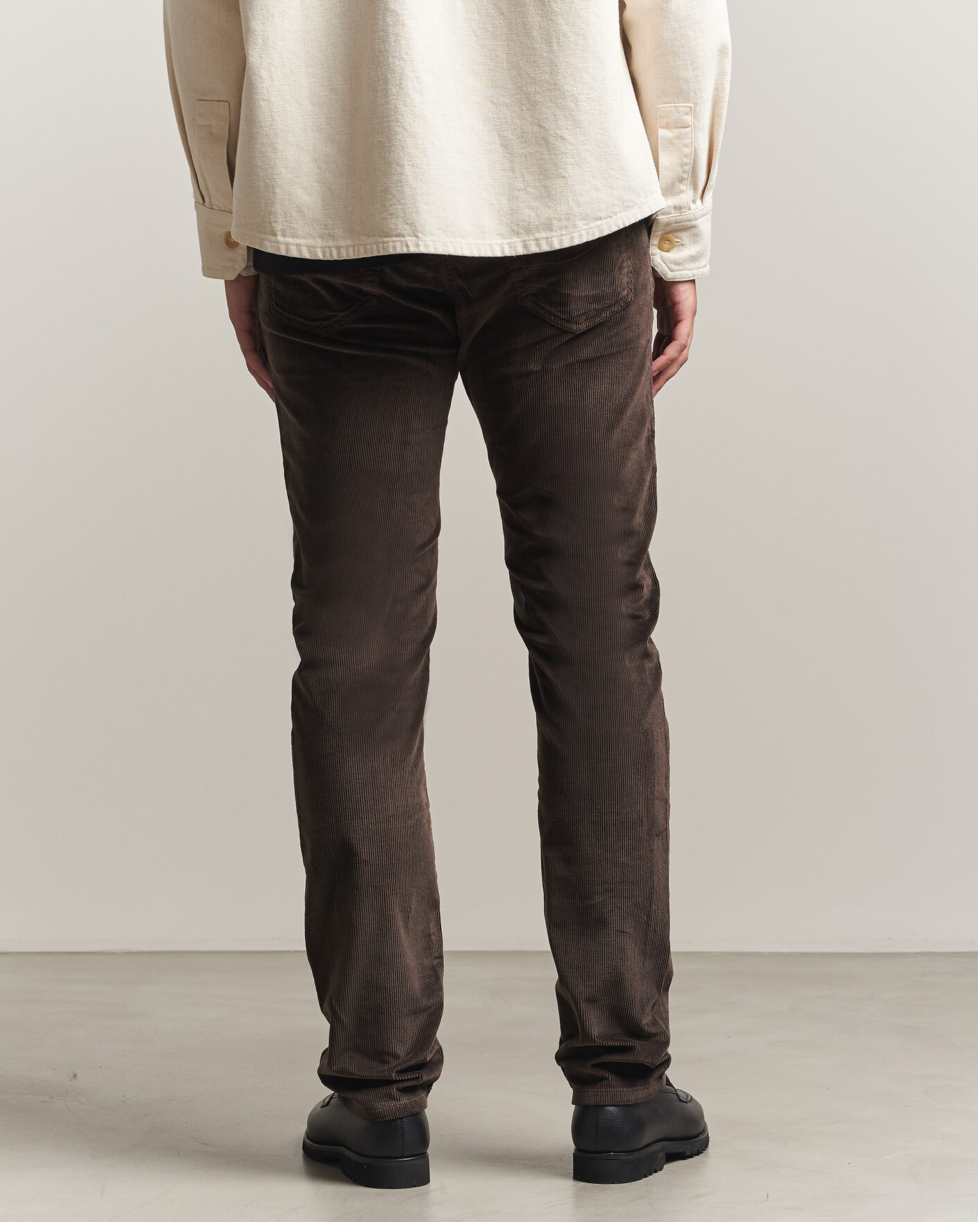 Uomini | Pantaloni | Jacob Cohën | Bard 5-Pocket Medium Corduroy Trousers Brown