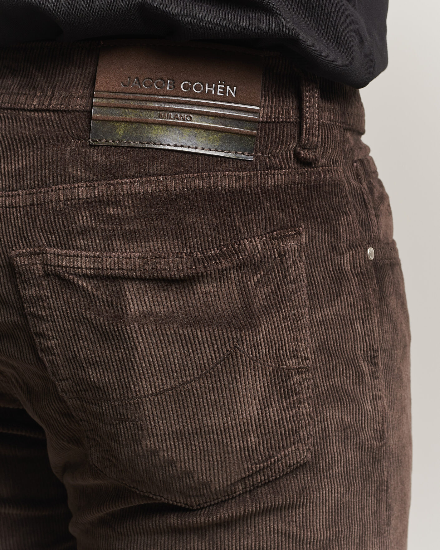 Uomini | Pantaloni | Jacob Cohën | Bard 5-Pocket Medium Corduroy Trousers Brown