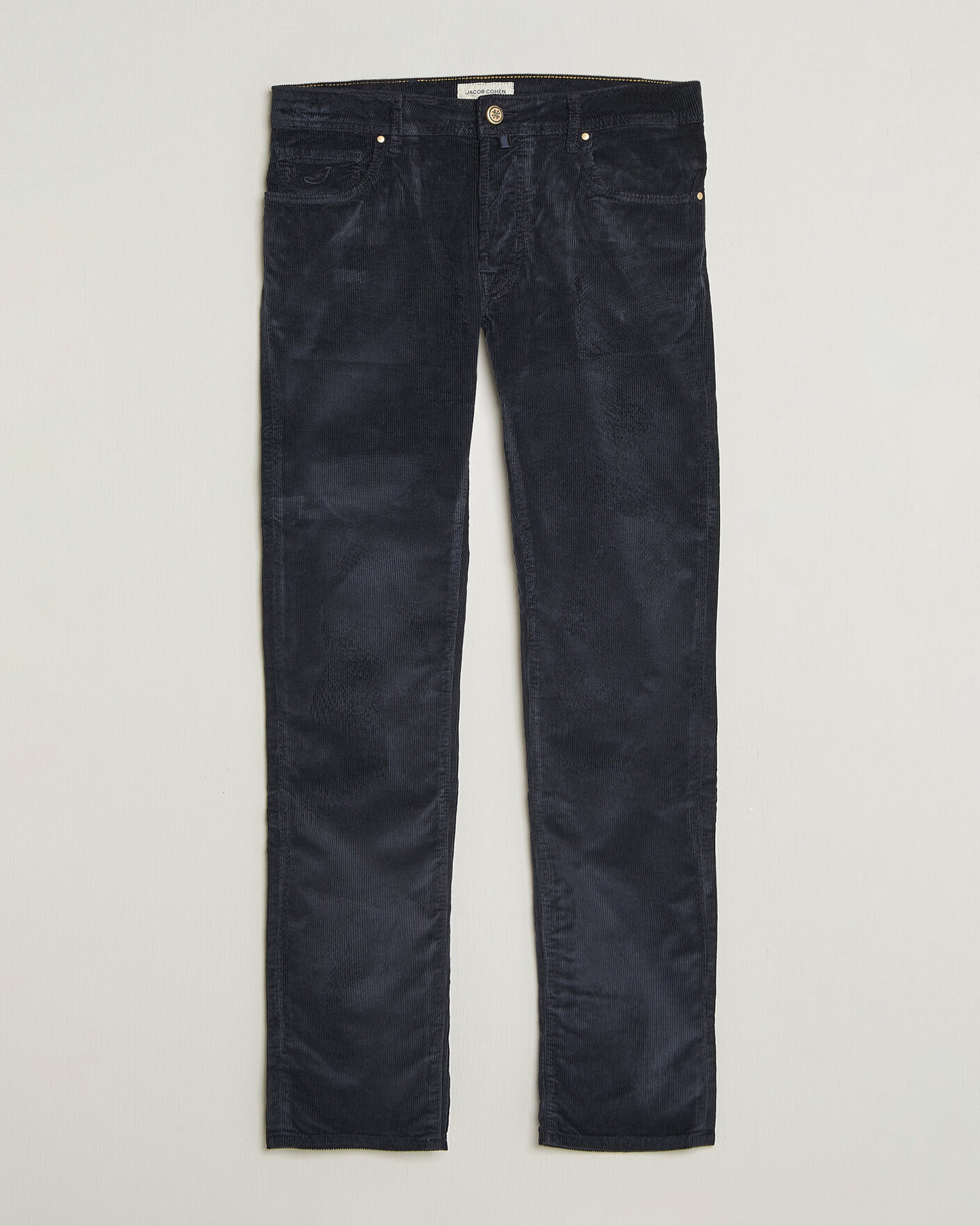 Uomini | Pantaloni | Jacob Cohën | Bard 5-Pocket Medium Corduroy Trousers Navy