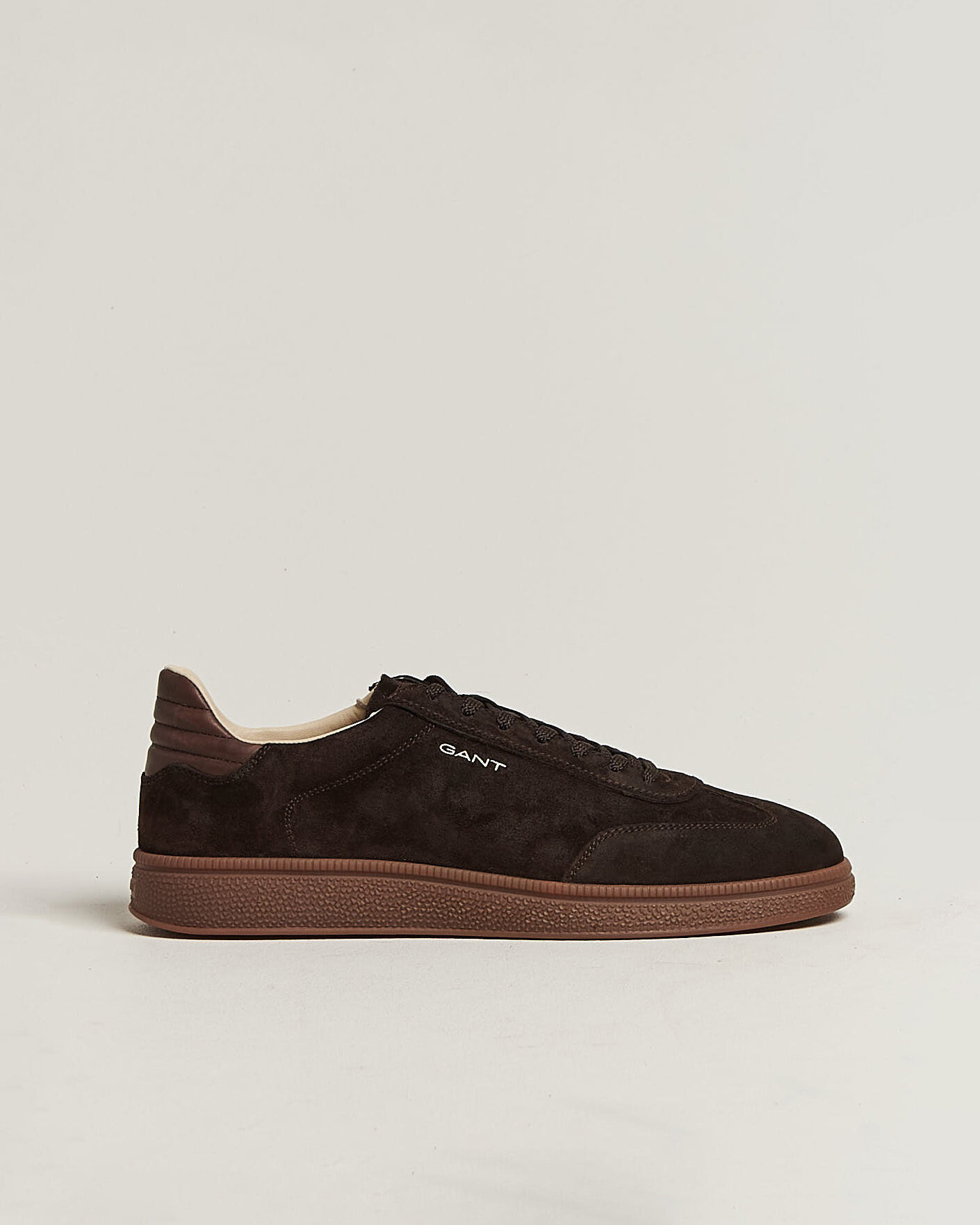 Uomini | Sneakers | Gant | Cuzmo Suede Sneaker Dark Brown