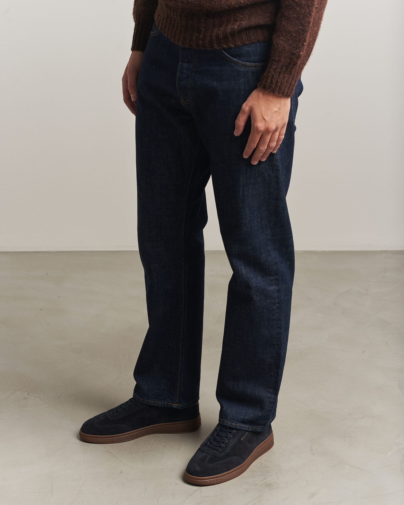 Uomini | Sneakers | Gant | Cuzmo Suede Sneaker Marine