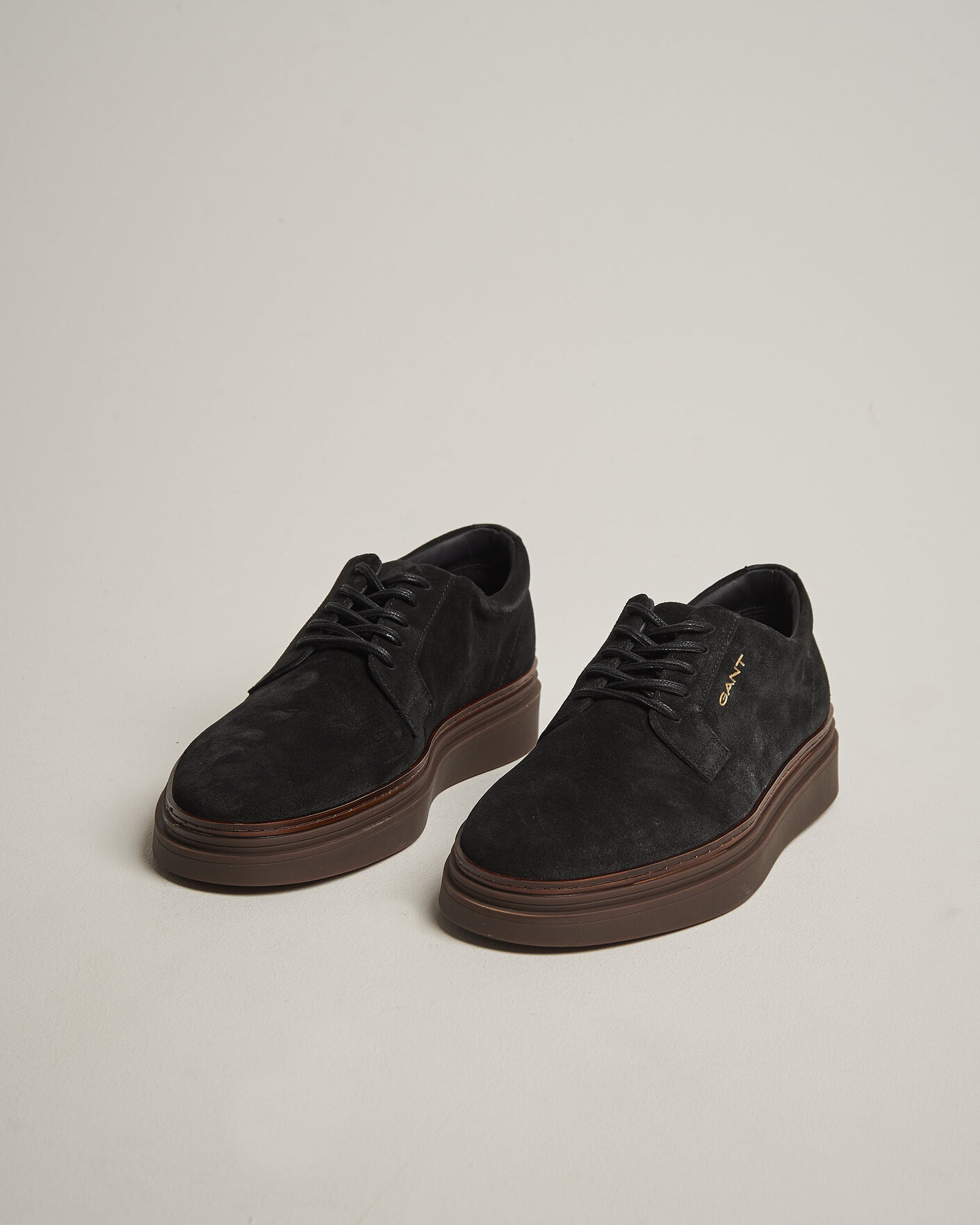 Uomini | Sneakers | Gant | Kinzoon Suede Derby Sneaker Black