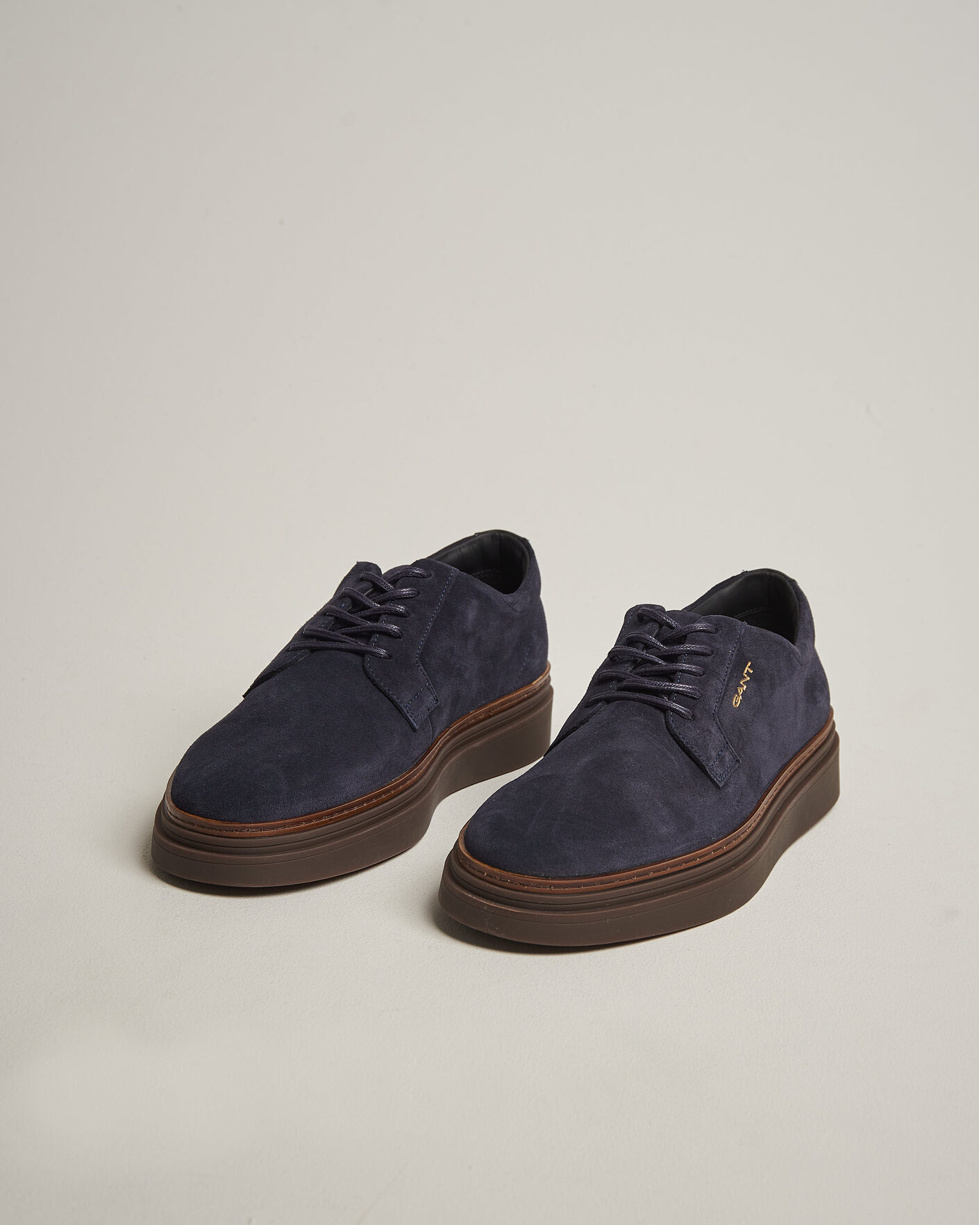 Uomini | Sneakers | Gant | Kinzoon Suede Derby Sneaker Marine