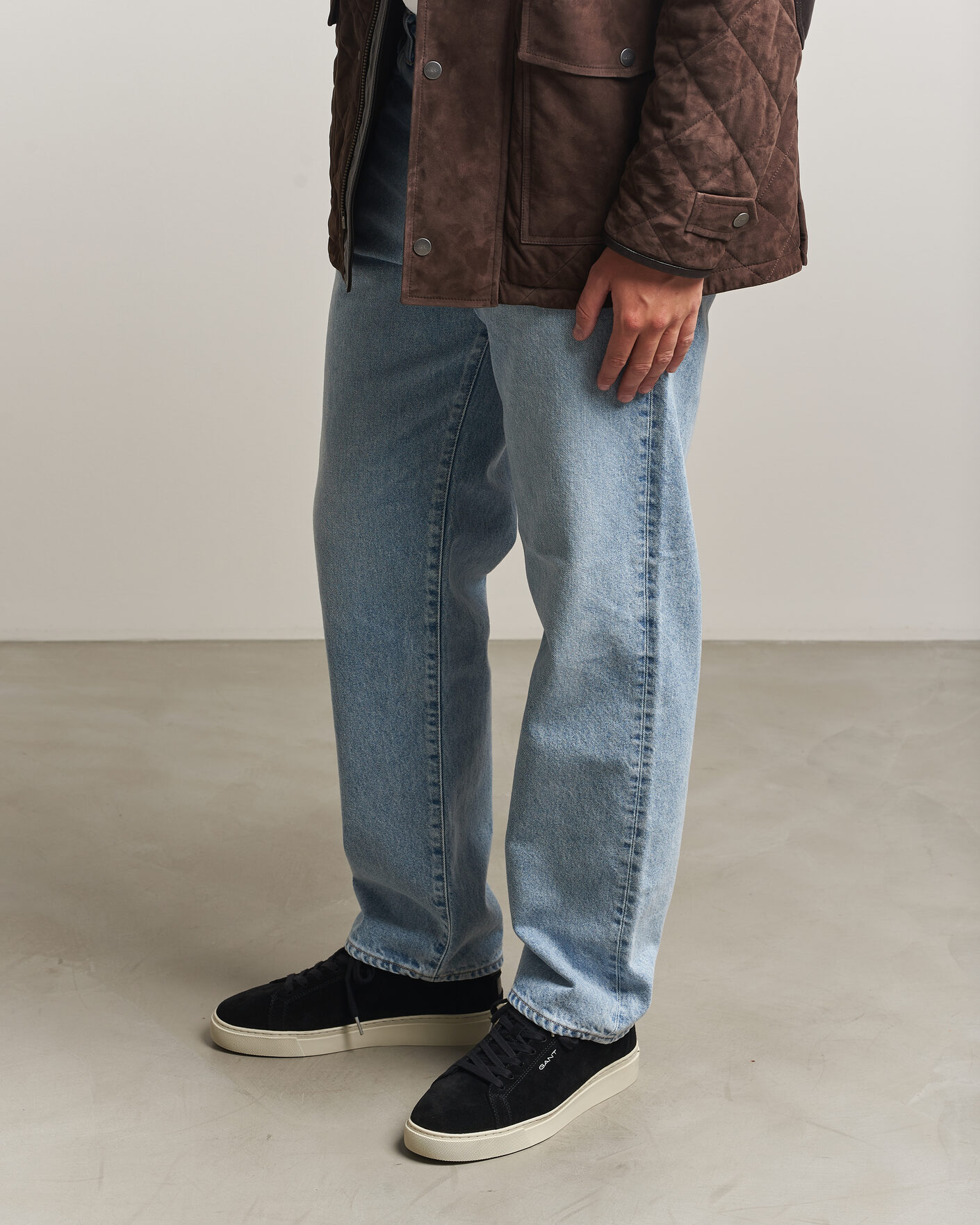 Uomini | Sneakers | Gant | Mc Julien Suede Sneaker Black