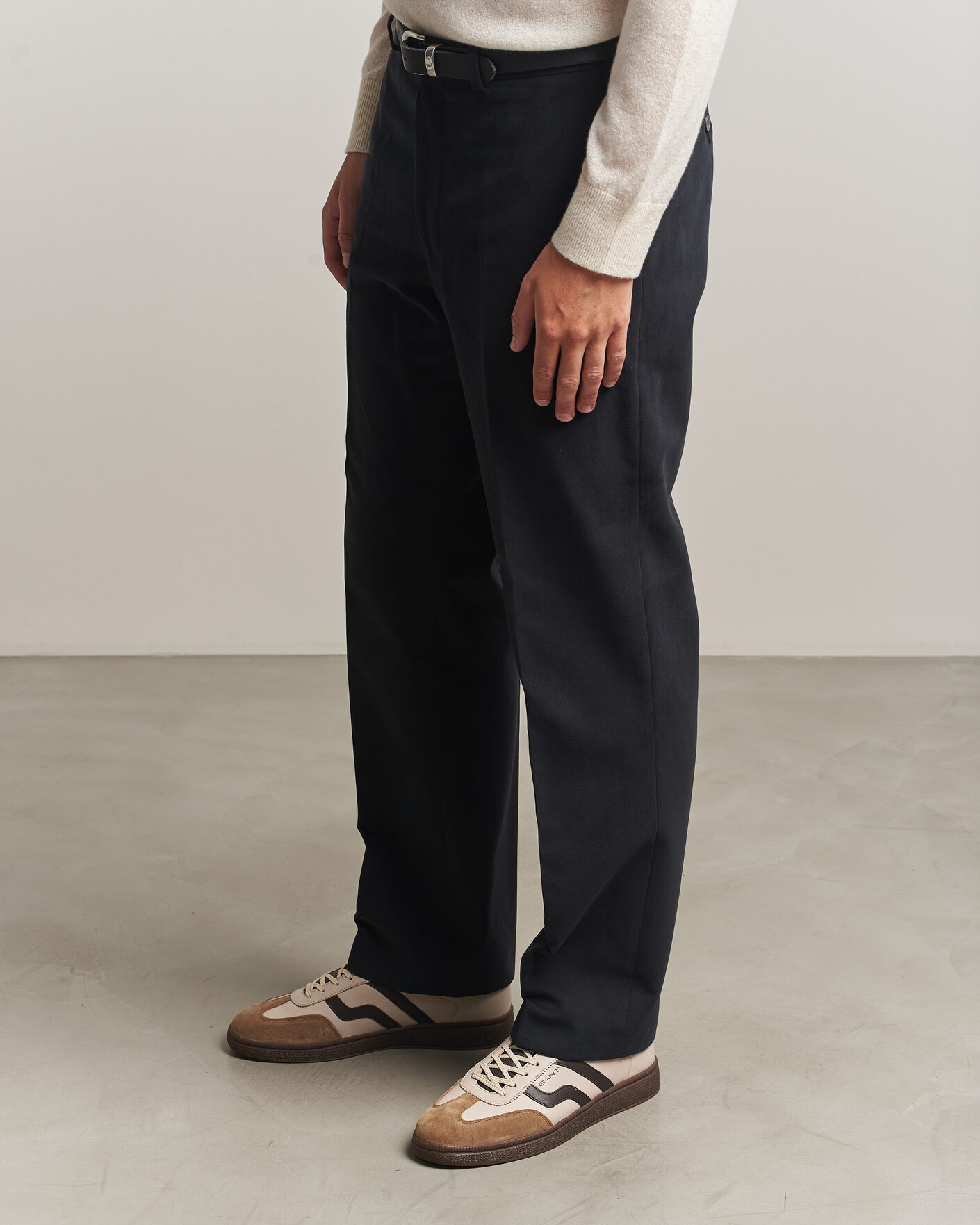 Uomini | Sneakers | Gant | Cuzmo Leather/Suede Sneaker Beige/Brown