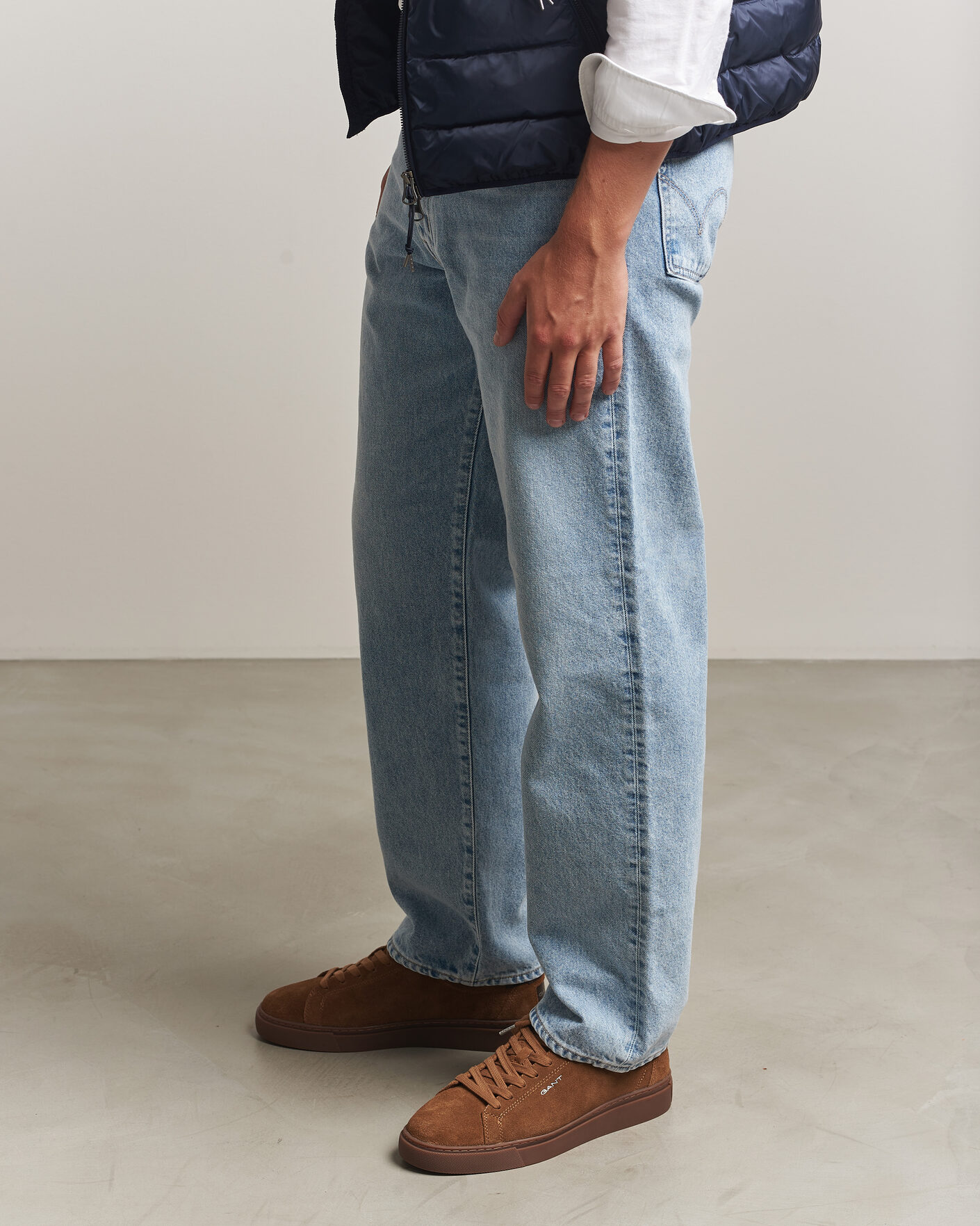 Uomini | Sneakers | Gant | Mc Julien Suede Sneaker Chestnut