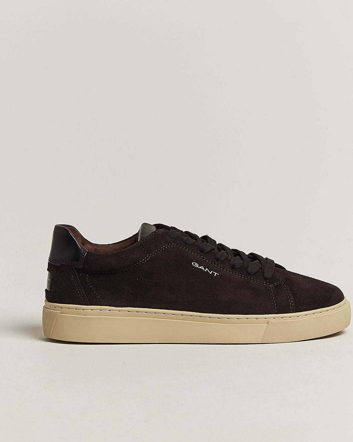Uomini | Sneakers | Gant | Mc Julien Suede Sneaker Dark Brown