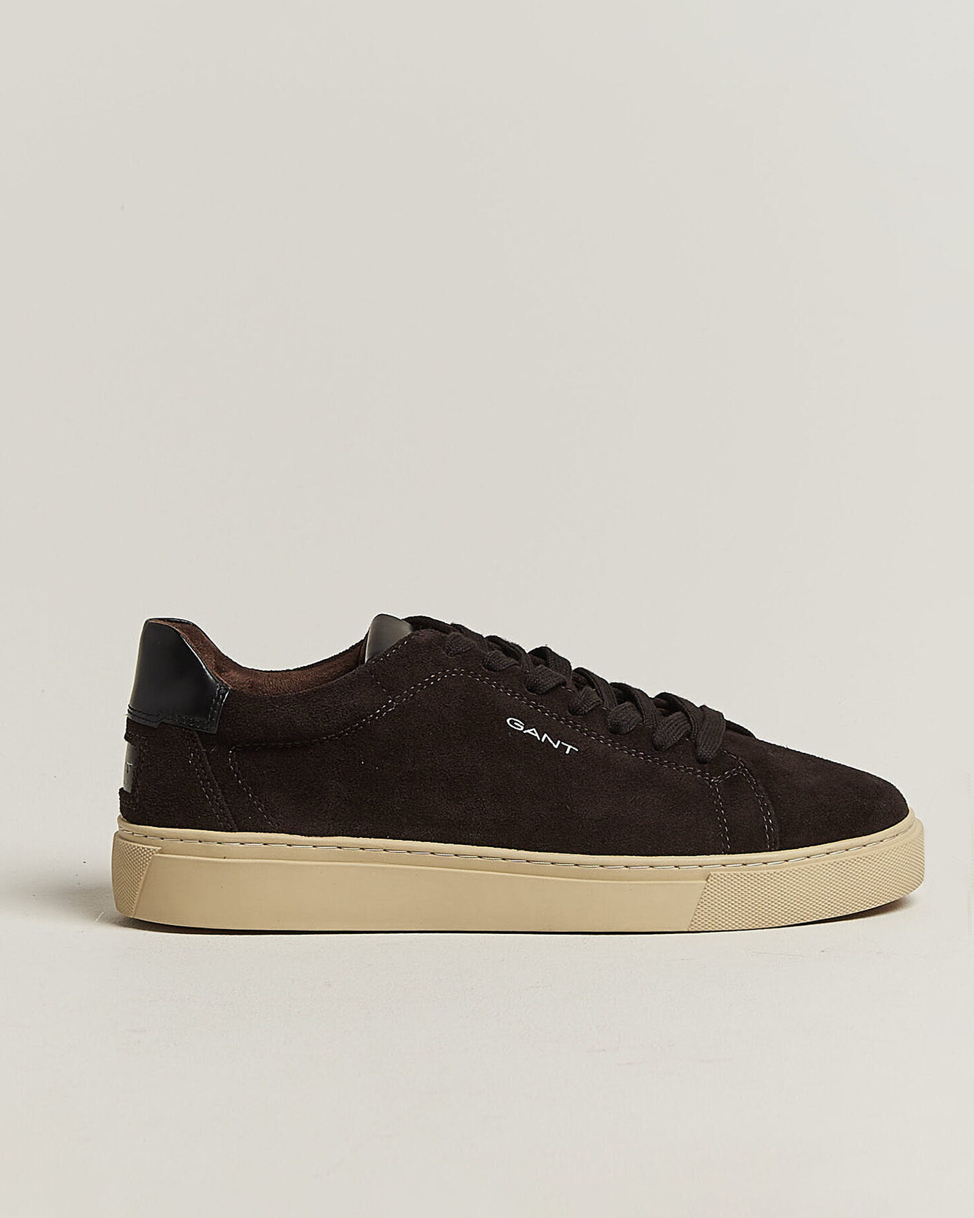 Uomini | Sneakers | Gant | Mc Julien Suede Sneaker Dark Brown