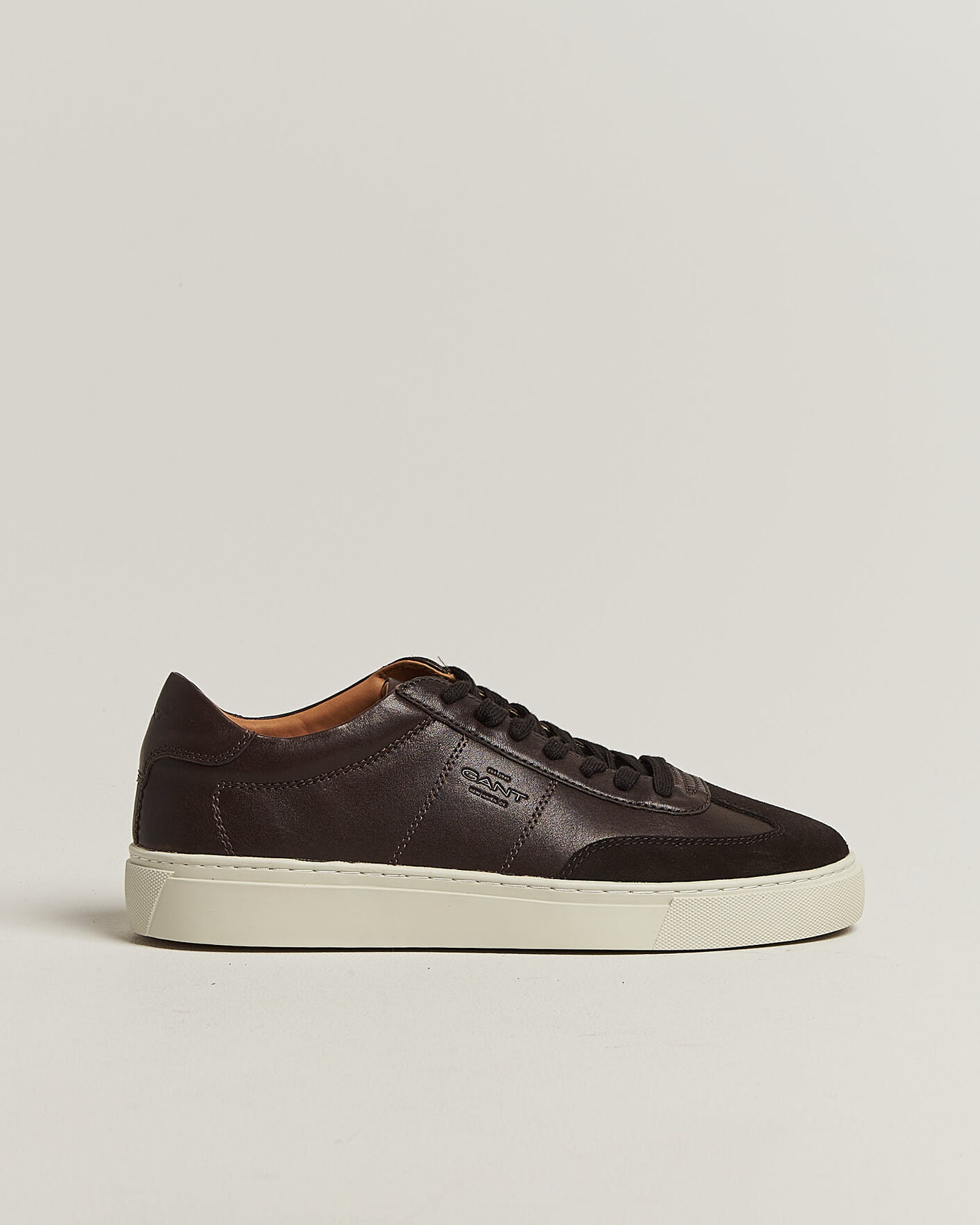 Uomini | Sneakers | Gant | Mc Julien Leather/Suede Sneaker Dark Brown