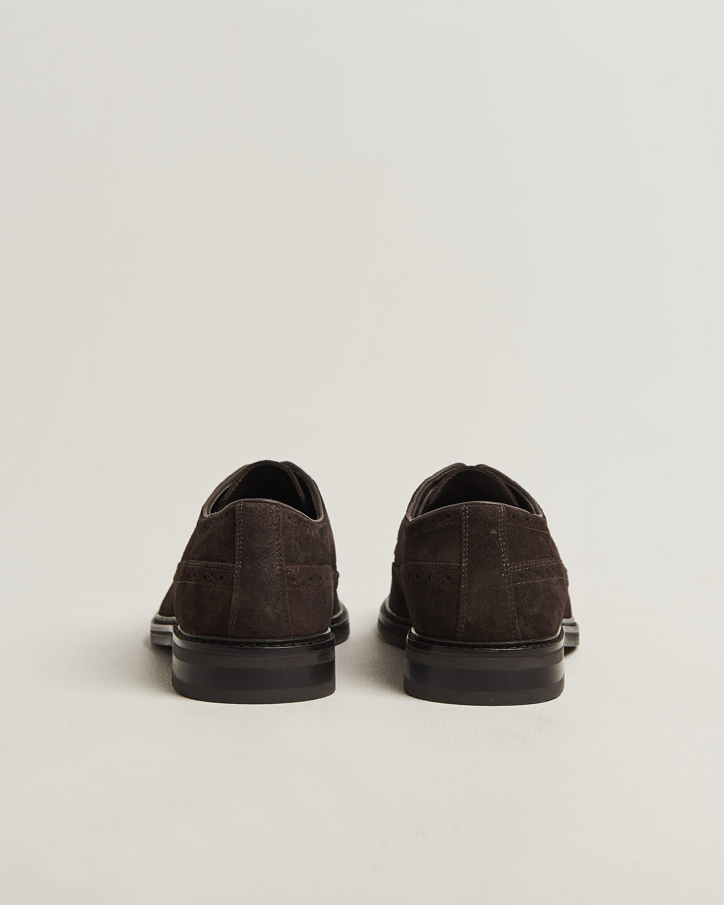 Uomini | Brogues | Gant | Bidford Suede Brogues Dark Brown