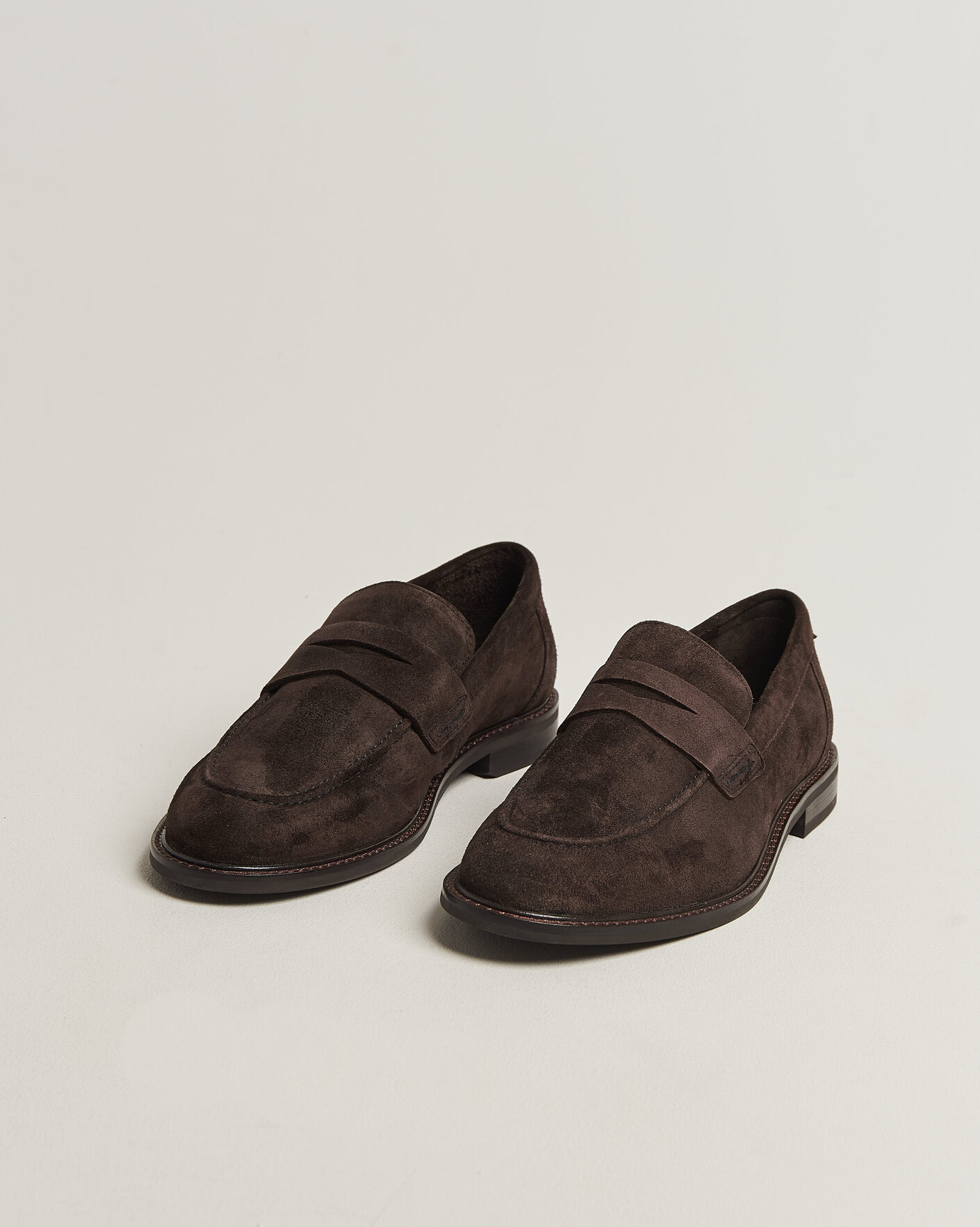 Uomini | Mocassini | Gant | Lozham Suede Loafer Dark Brown