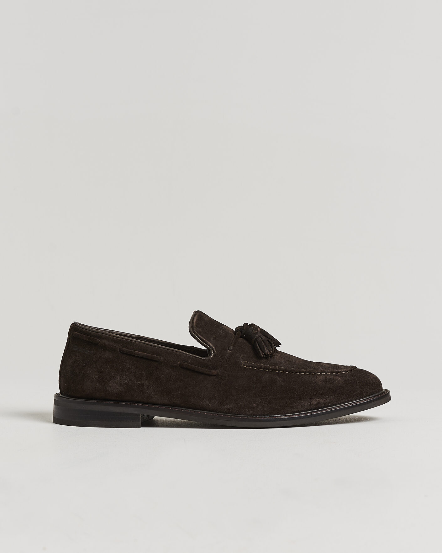 Uomini | Mocassini | Gant | Lozham Suede Tassle Loafer Dark Brown