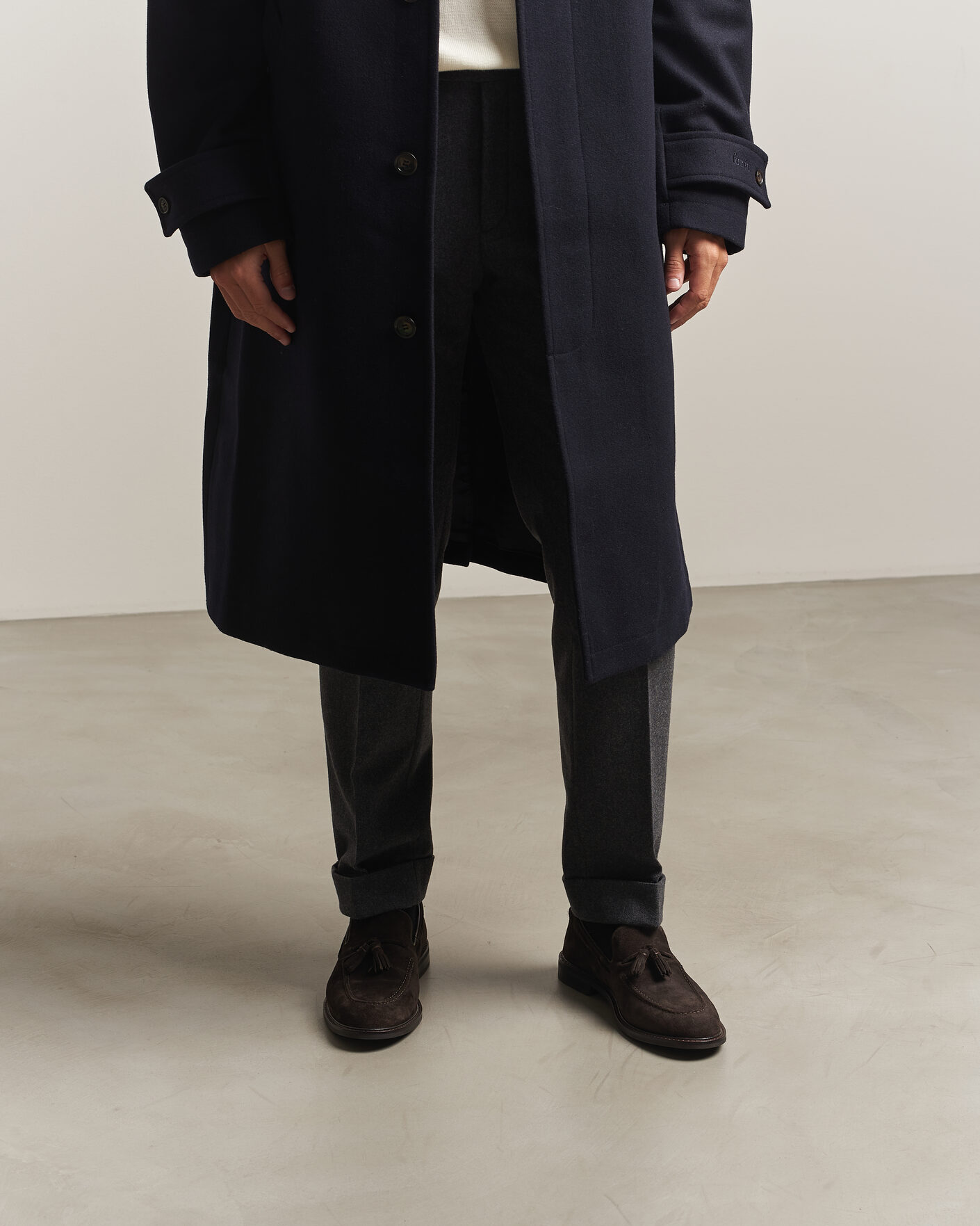 Uomini | Mocassini | Gant | Lozham Suede Tassle Loafer Dark Brown