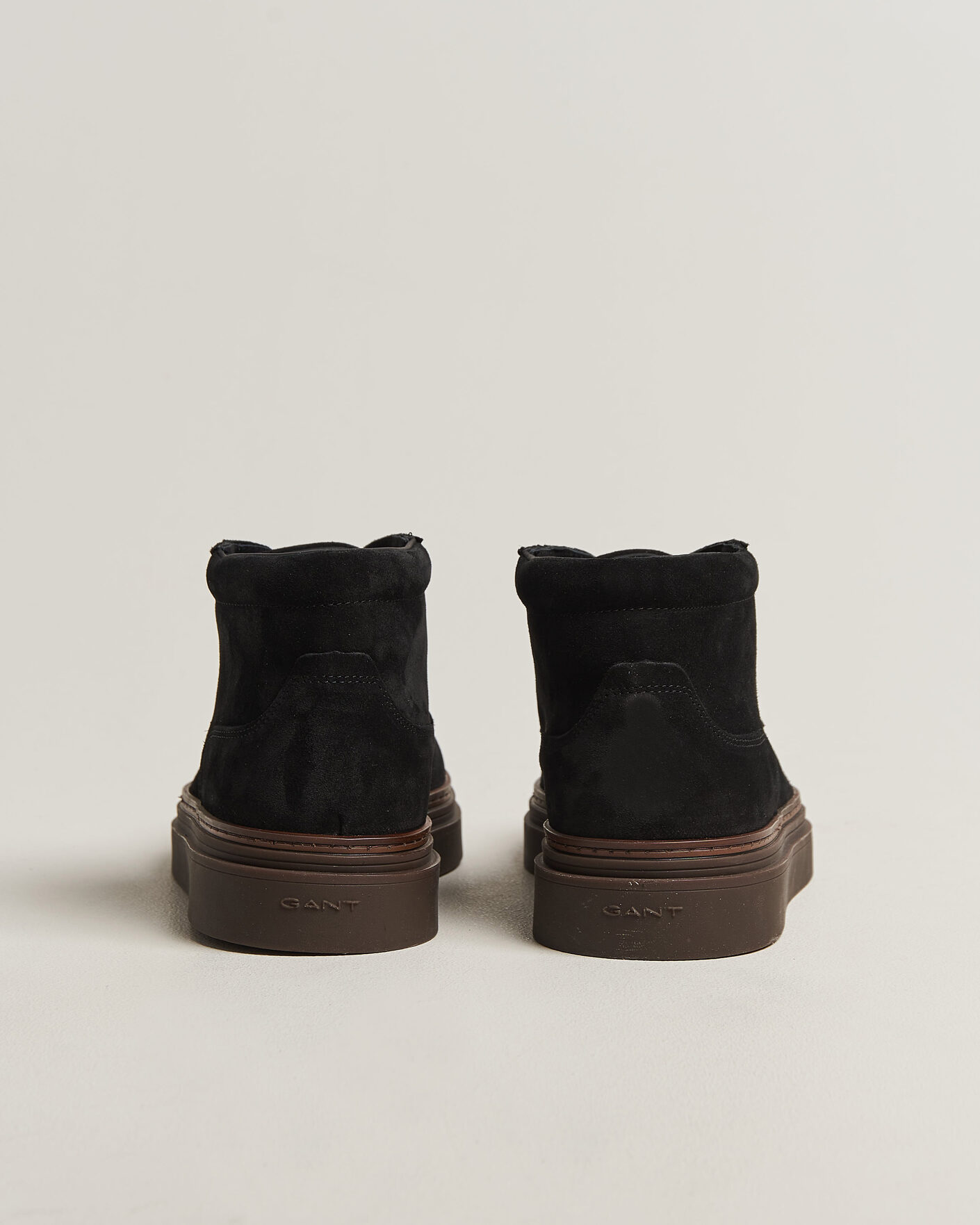 Uomini | Stivali | Gant | Kinzoon Suede Chukka Boot Black