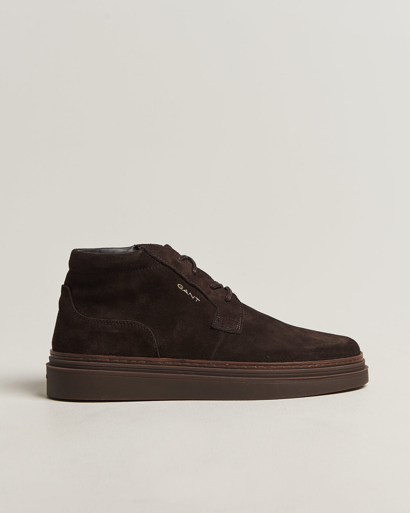 Uomini | Stivali | Gant | Kinzoon Suede Chukka Boot Espresso Brown