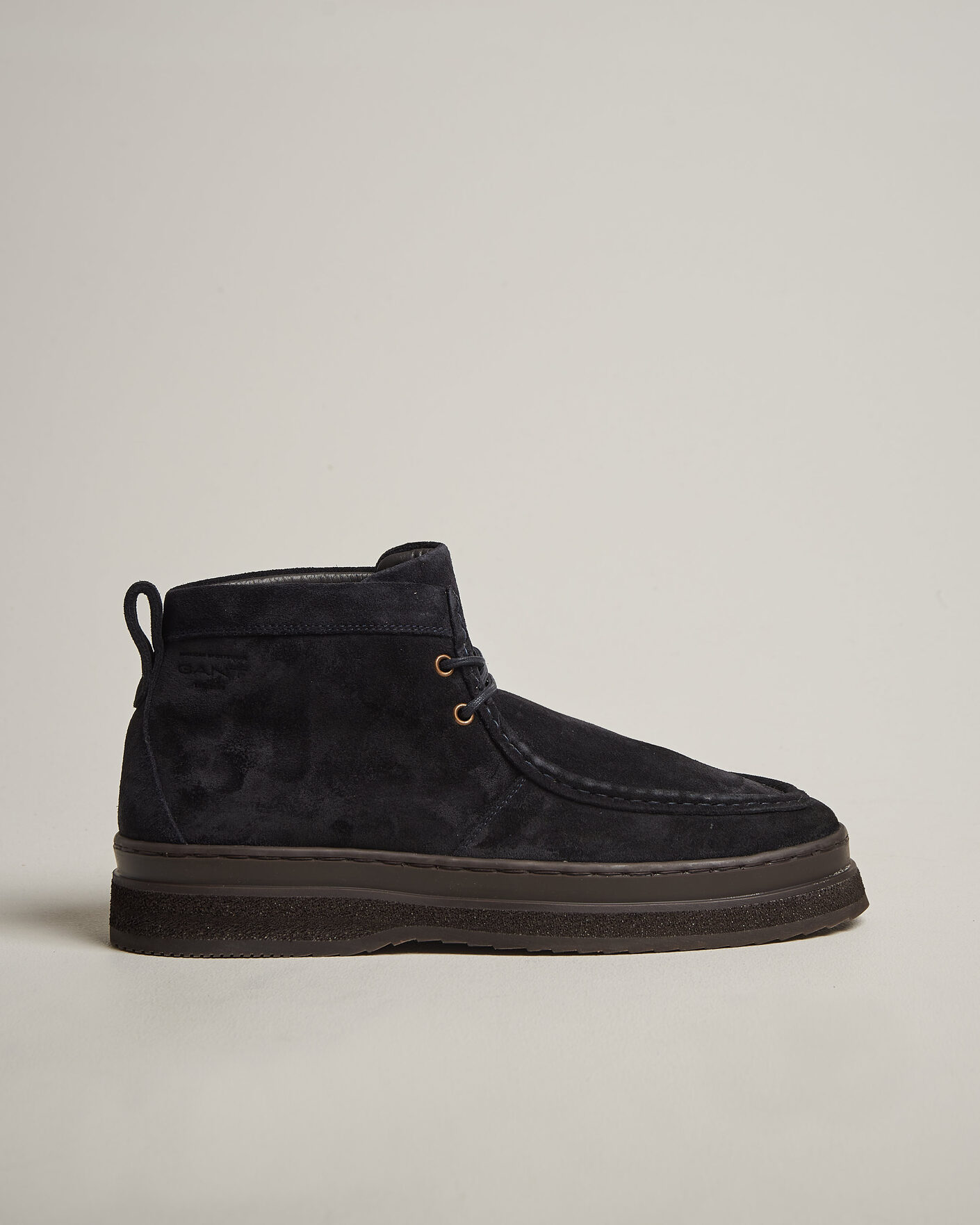 Uomini | Stivali | Gant | Blistown Shearling Suede Moc Toe Boot Marine