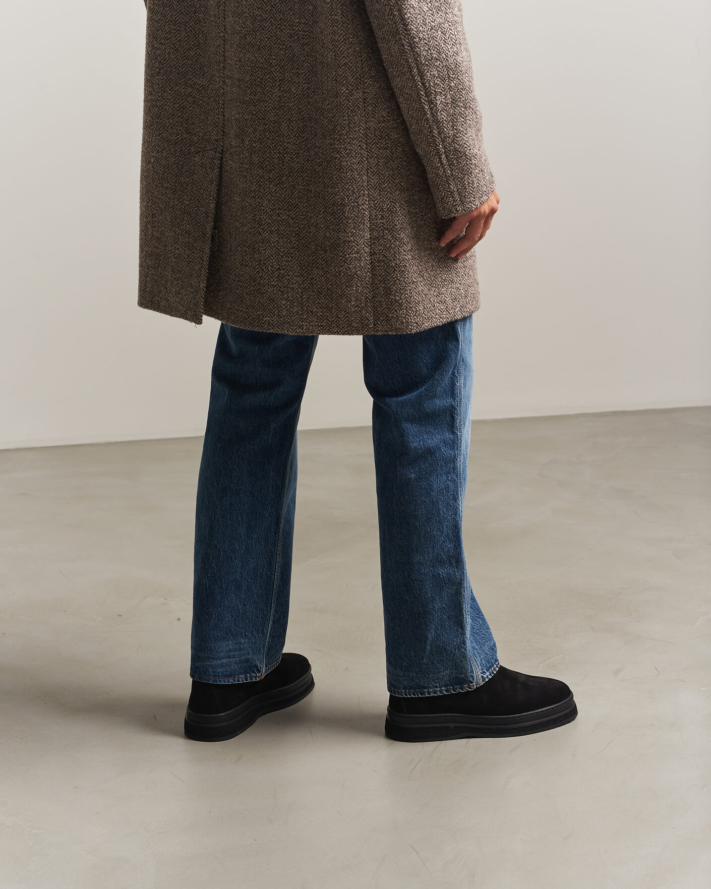 Uomini | Stivali | Gant | Blistown Shearling Suede Chelsea Boot Black