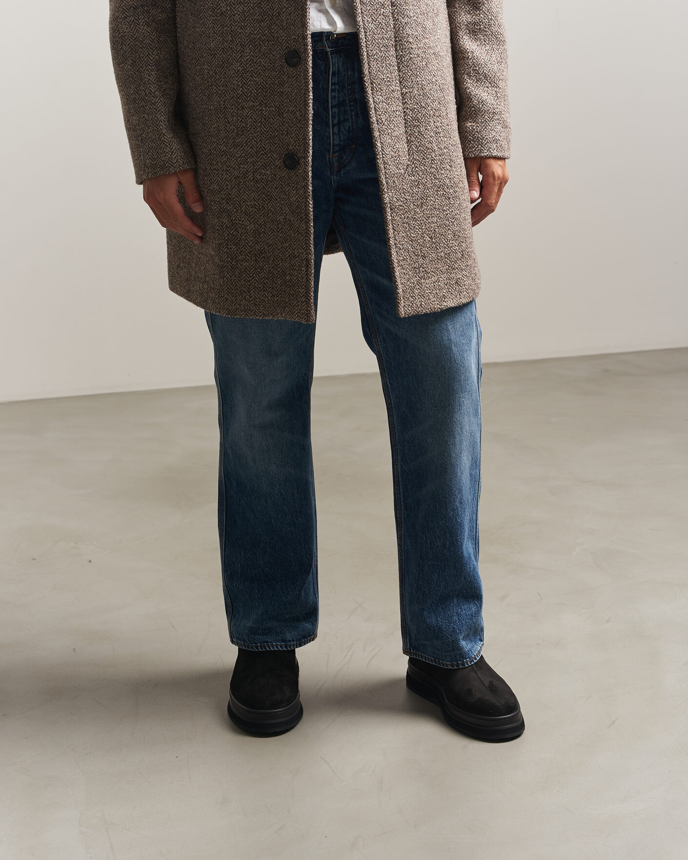 Uomini | Stivali | Gant | Blistown Shearling Suede Curling Boot Black