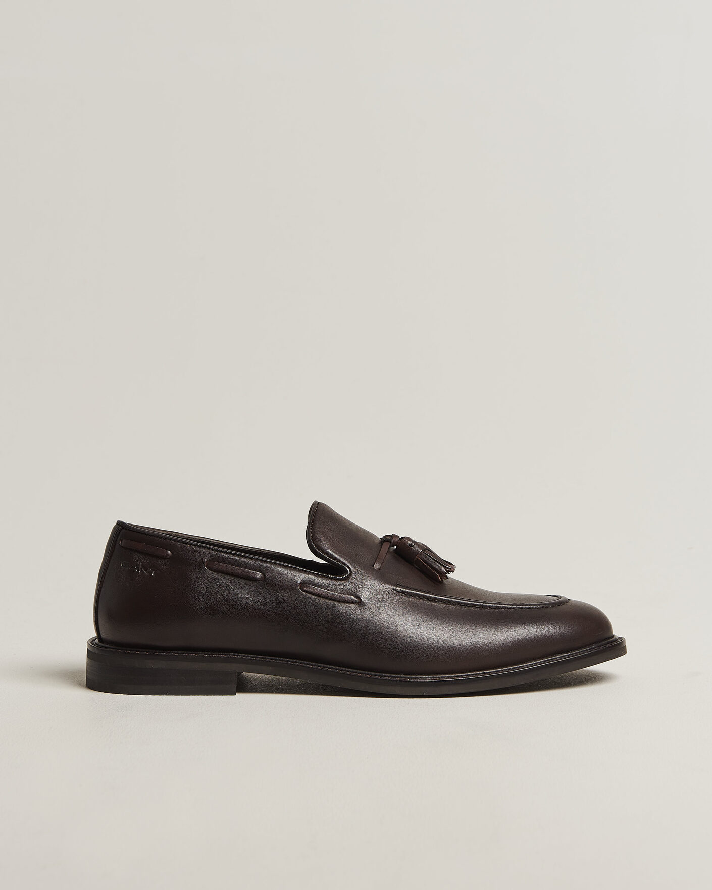 Uomini | Mocassini | Gant | Lozham Leather Tassle Loafer Dark Brown