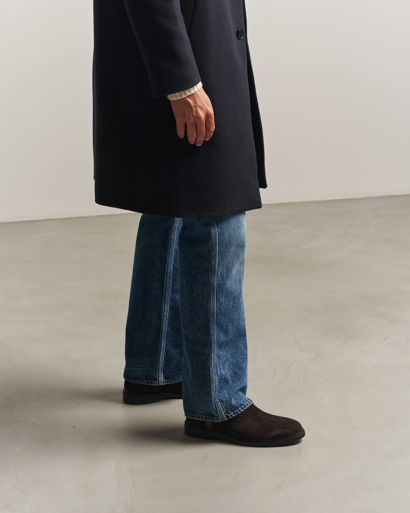 Uomini | Stivali | Gant | Bidford Suede Chelsea Boot Dark Brown