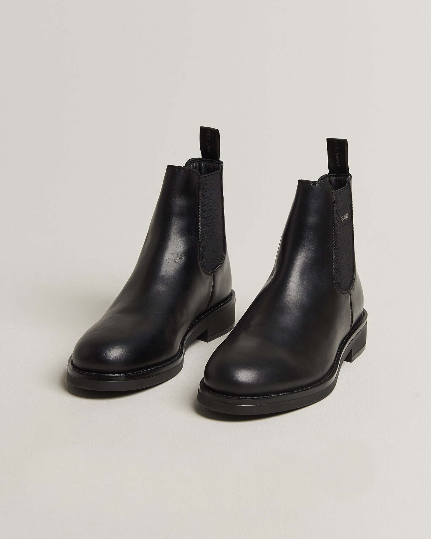 Uomini | Stivali | Gant | Prepdale Leather Chelsea Boot Black