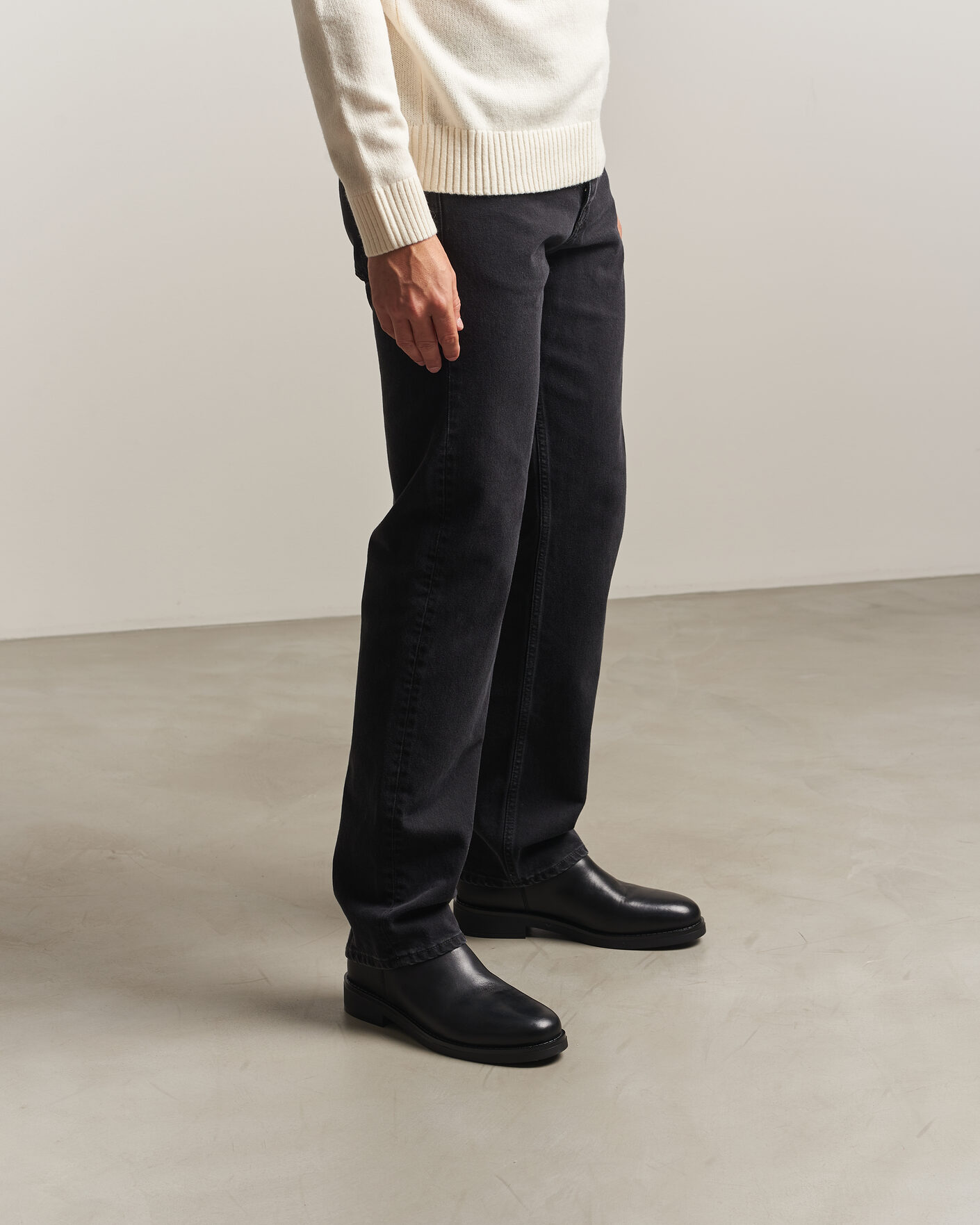 Uomini | Stivali | Gant | Prepdale Leather Chelsea Boot Black