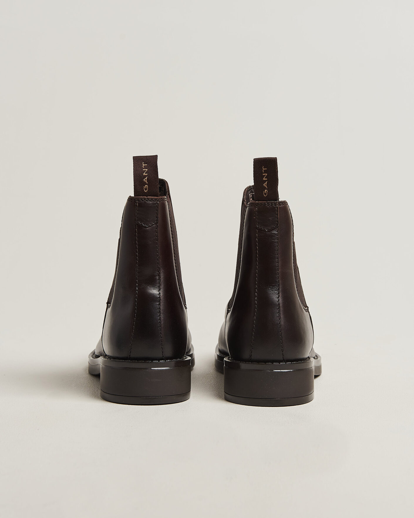 Uomini | Stivali | Gant | Prepdale Leather Chelsea Boot Dark Brown
