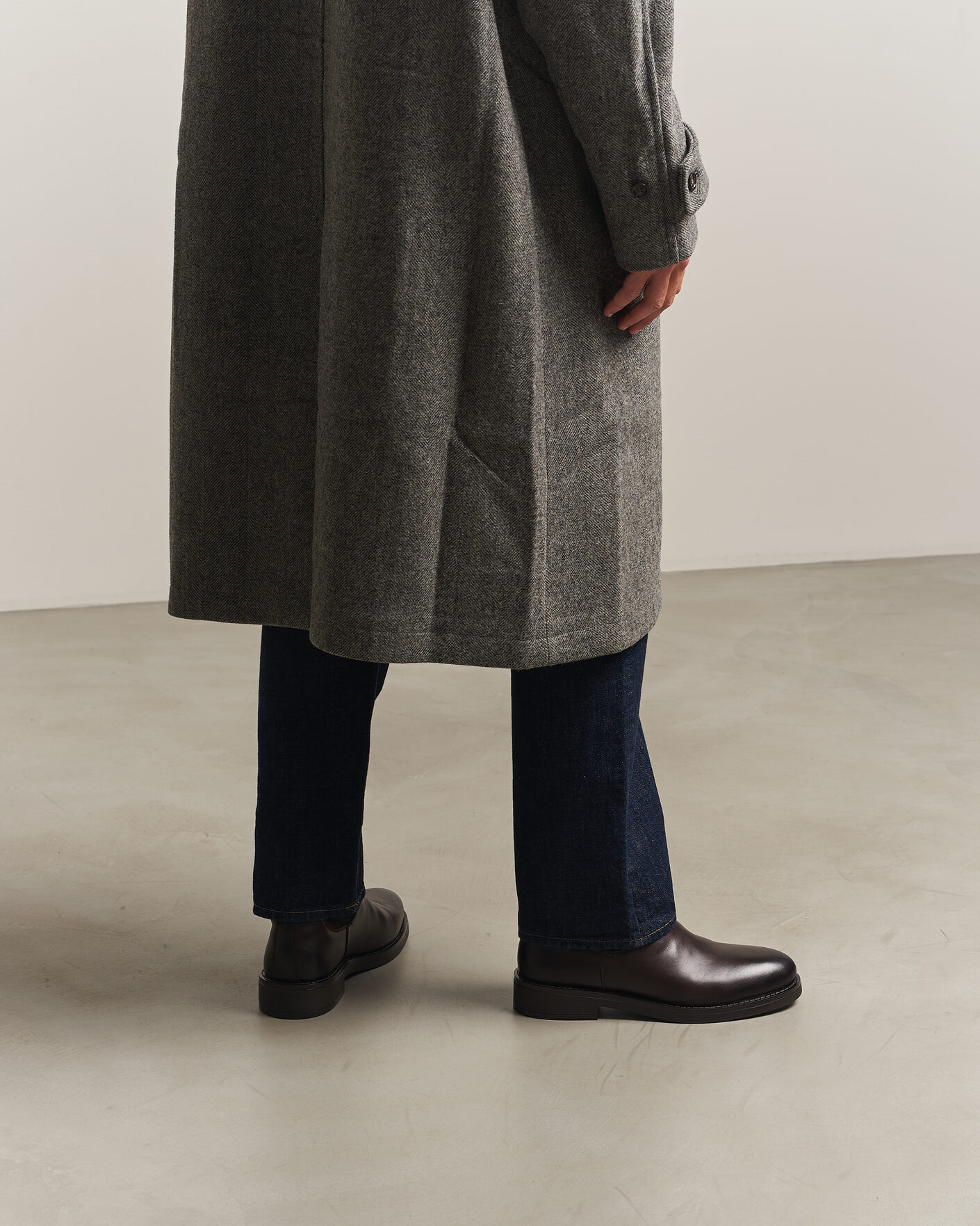 Uomini | Stivali | Gant | Prepdale Leather Chelsea Boot Dark Brown